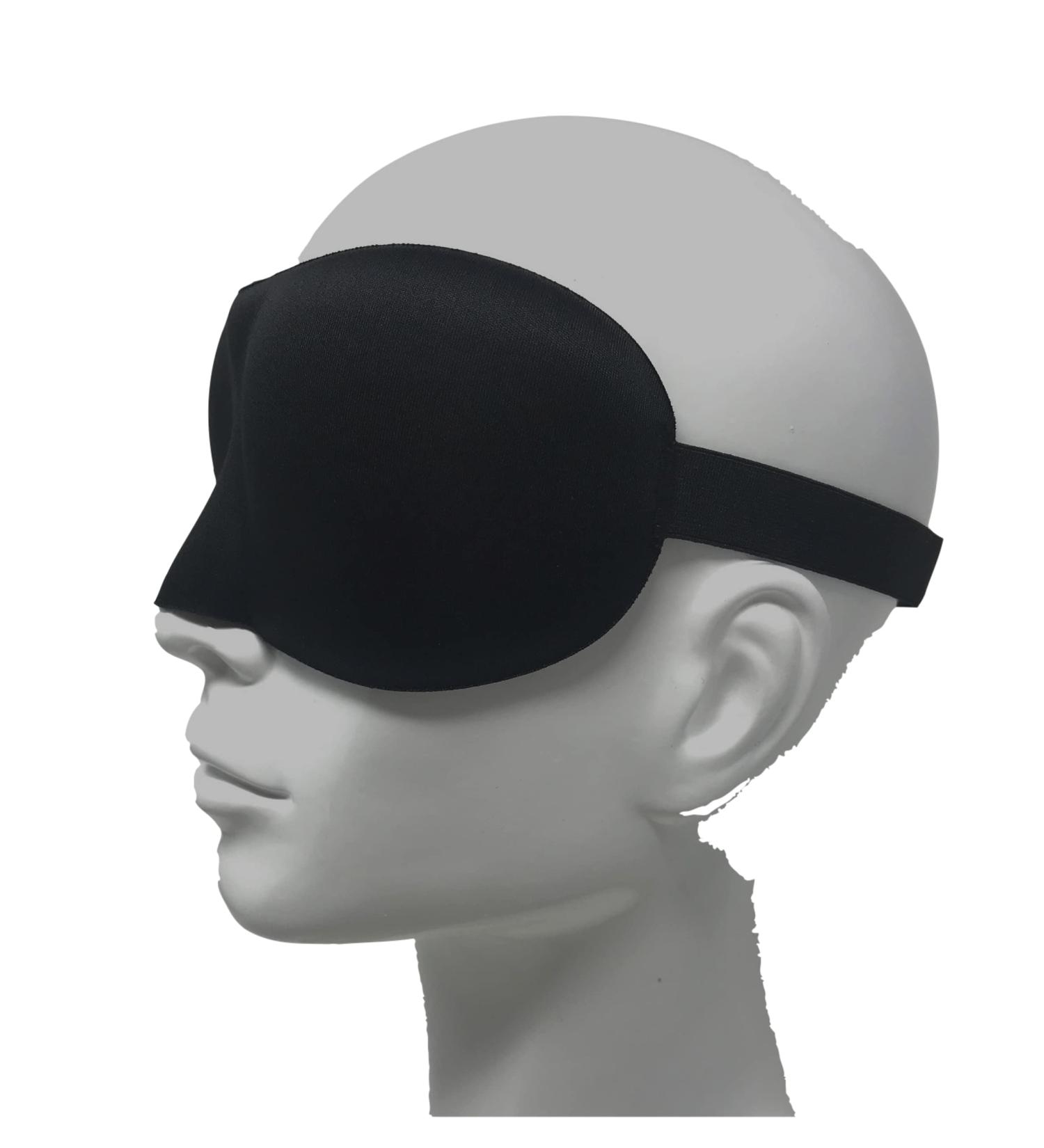 Atavyst 3D Contoured Sleep Eye Mask for Men and Women - Black - Buy Online on GoSupps.com