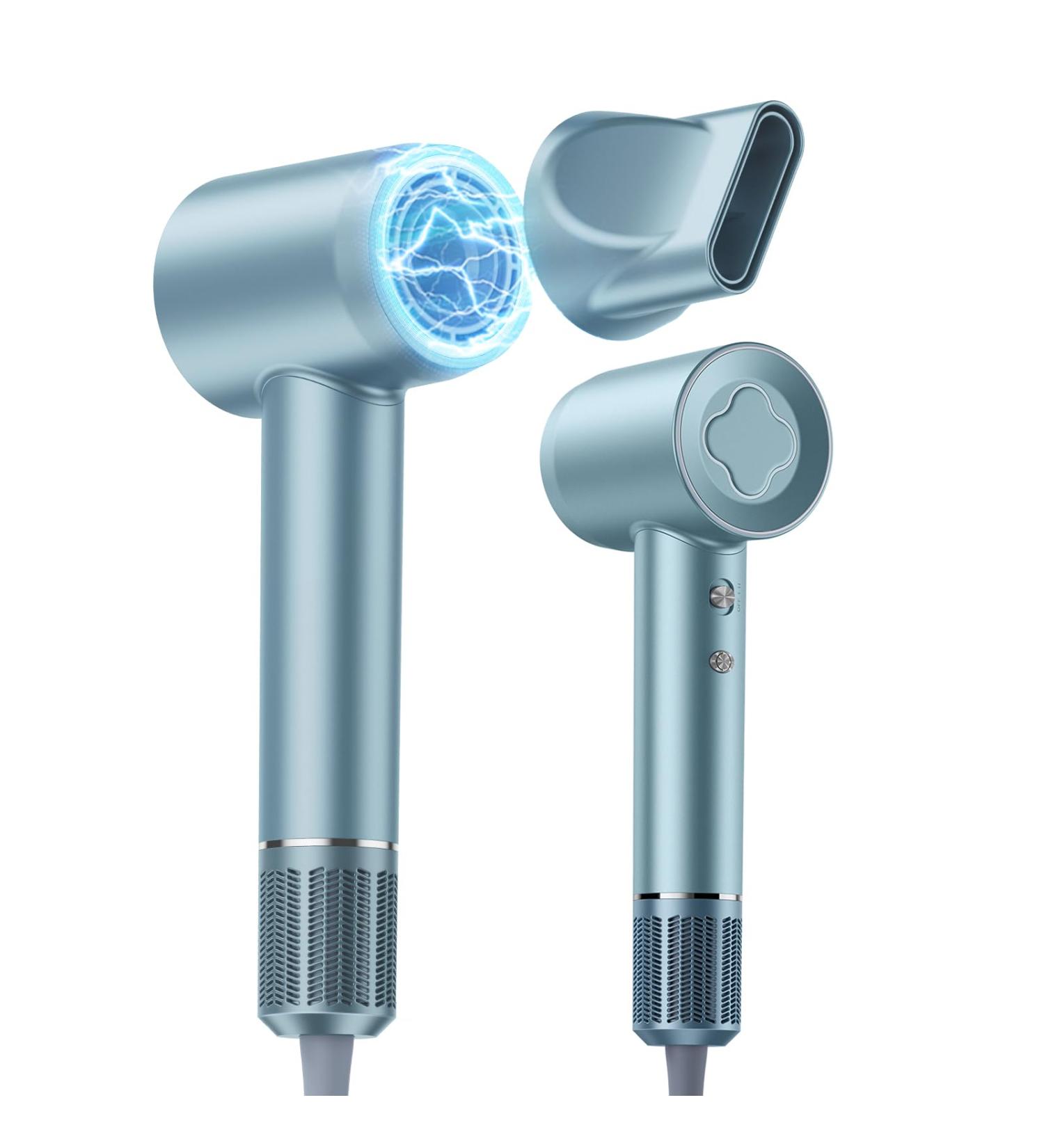 High-Speed Hair Dryer - 200M Negative Ionic 110 000 RPM Brushless 1600W Low Noise Portable for Home & Travel - Buy Online on GoSupps.com