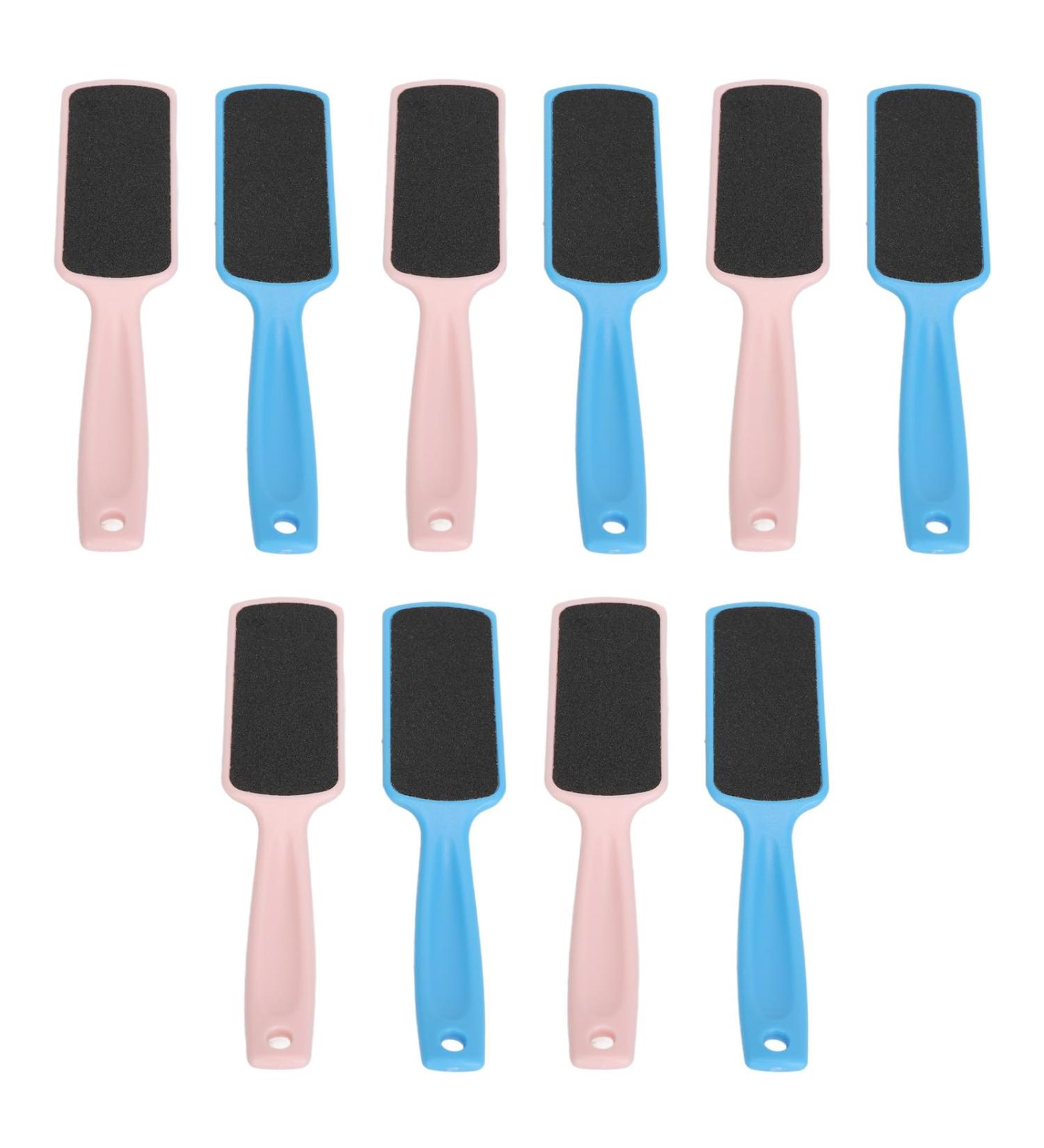 Professional Pedicure Foot File Double Sided Scrub Removes Dead Skin Soft & Tender Feet Coarse Scrub for Calluses Comfortable Handle Hanging Hole Design - Buy Online on GoSupps.com