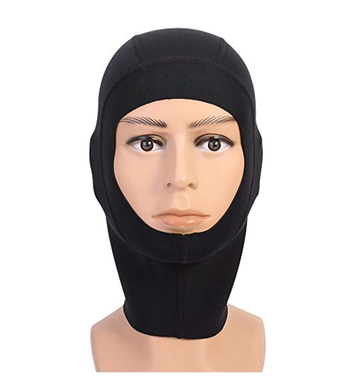 Warm Neoprene Scuba Diving Hood Sun UV Protection Wetsuit Diving Cap with Flow Vent to Eliminate Trapped Air Durable Stretchable Dive Hood for Surfing Snorkeling Kayaking Sailing Canoeing Water Sports Large - Buy Online on GoSupps.com