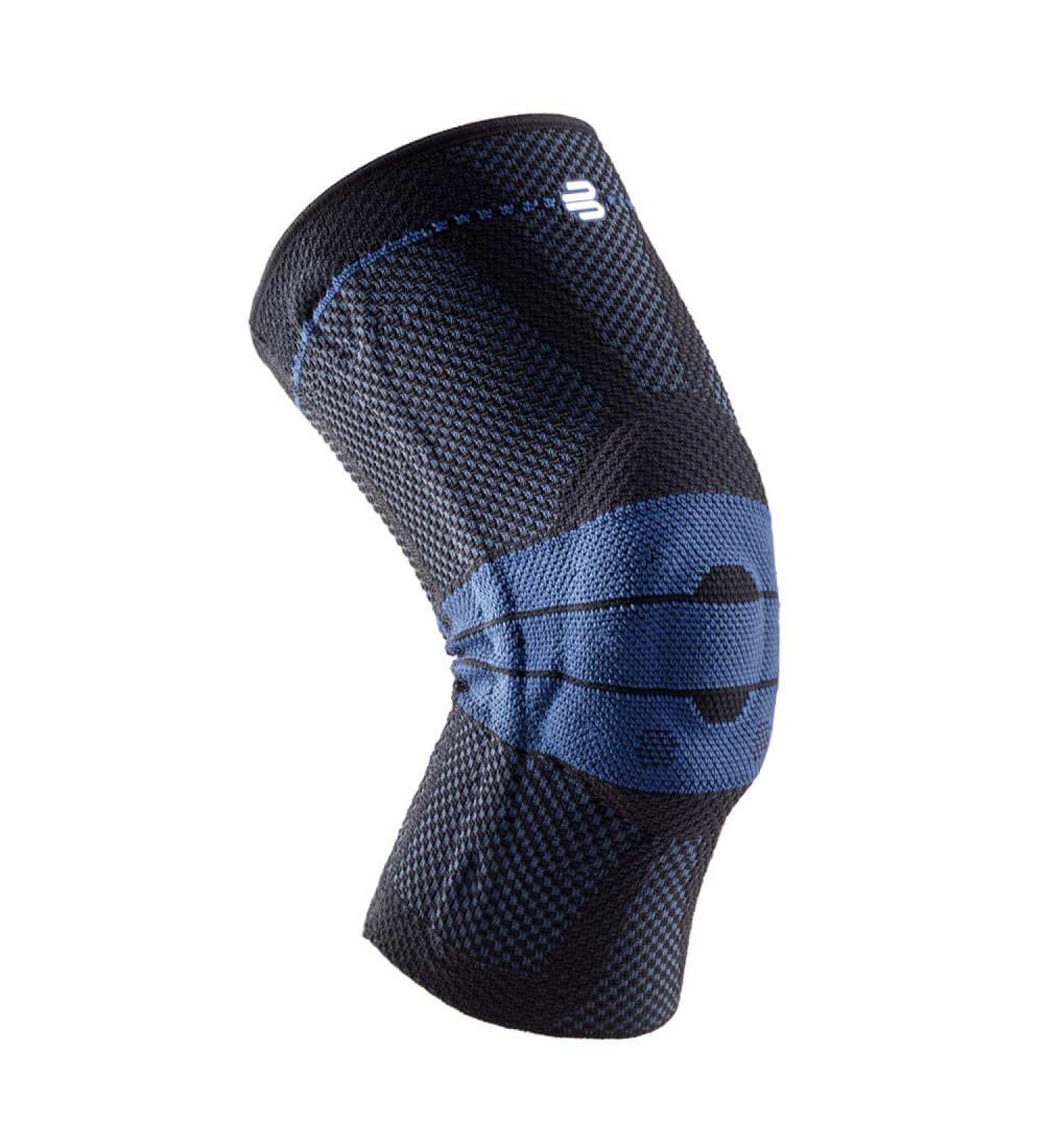 Bauerfeind GenuTrain Unisex Knee Brace - Stabilizing Support for Arthritis & Gonarthrosis - Black Size 1 with Silicone Edge - Buy Online on GoSupps.com