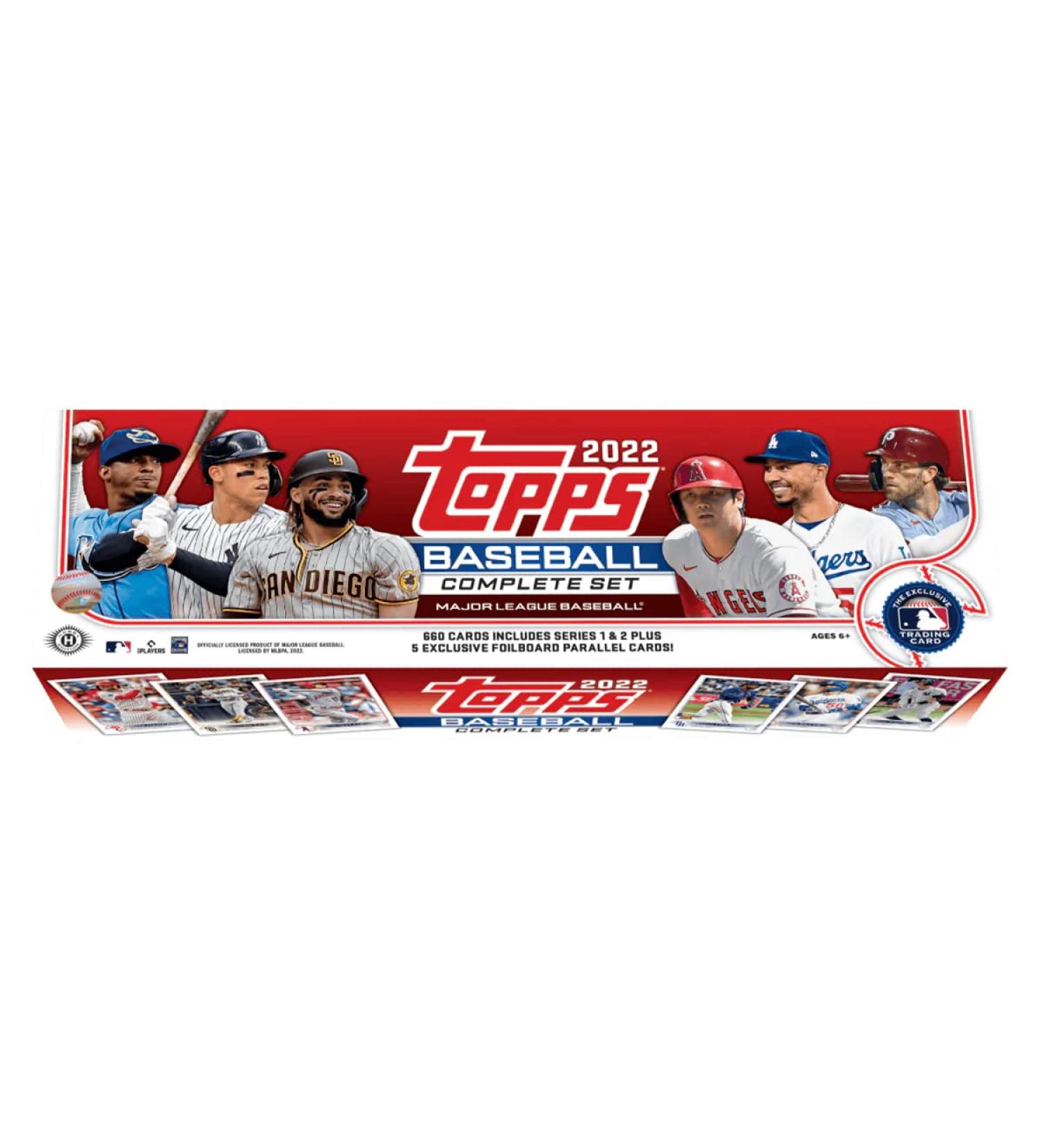 2022 Topps Baseball Factory Hobby Set - 660 Cards with 5 Foil Parallel Cards - Buy Online on GoSupps.com