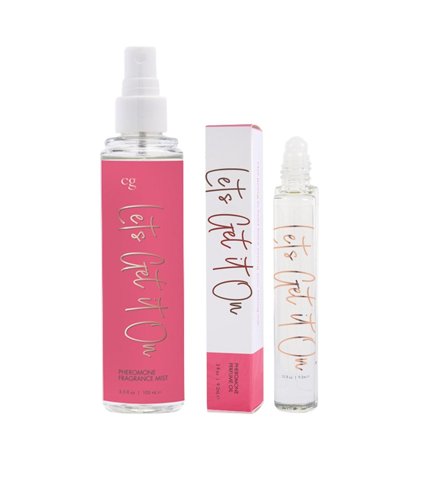 Pheromone-Infused Perfume and Perfume Roll on Oil Fragrance - Body Mist & Roll on Perfume Oil Set for Women (All Night Long) Fruity - Buy Online on GoSupps.com