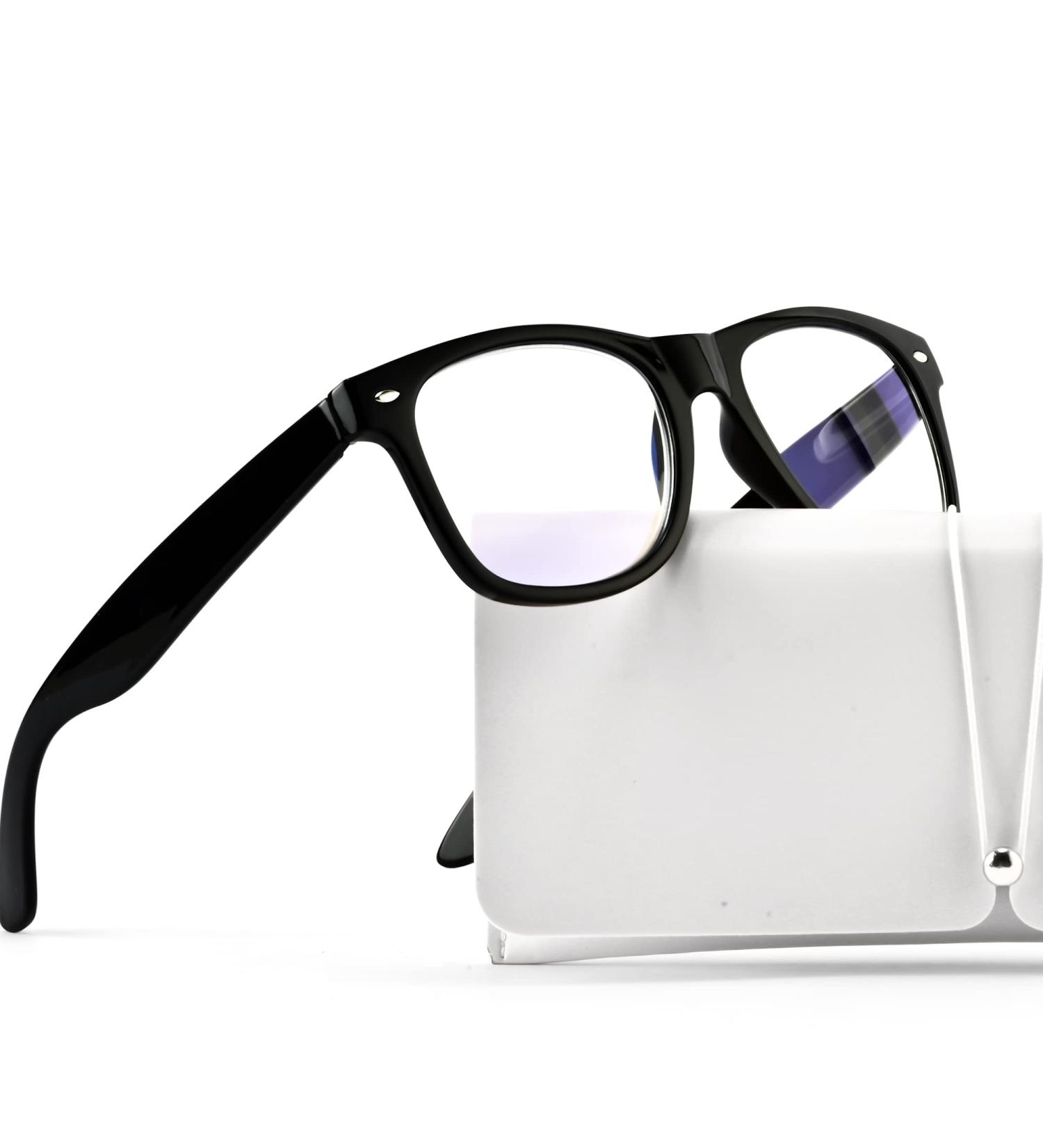 Abejojo Oversize Blue Light-Blocking Reading Glasses for Women & Men - UV Protection Glare Reduction Spring Hinge 1.75 Diopters - Buy Online on GoSupps.com