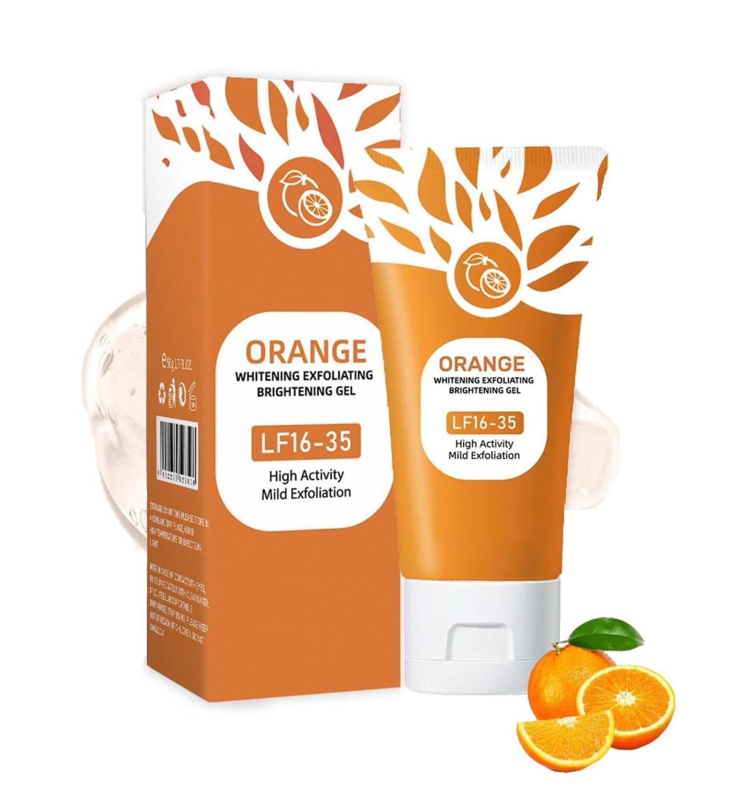 Gel Exfoliant Aux Enzymes D'orange Gel Exfoliant Bio Pour Le Visage Et Le Corps Orange xfoliant Visage xfoliant Hydratant Nettoyant En Profondeur Pour Visag Pour Tous Les Types De Peau (1PC 50g) 1PC 50 g (Lot de 1) - Buy Online on GoSupps.com