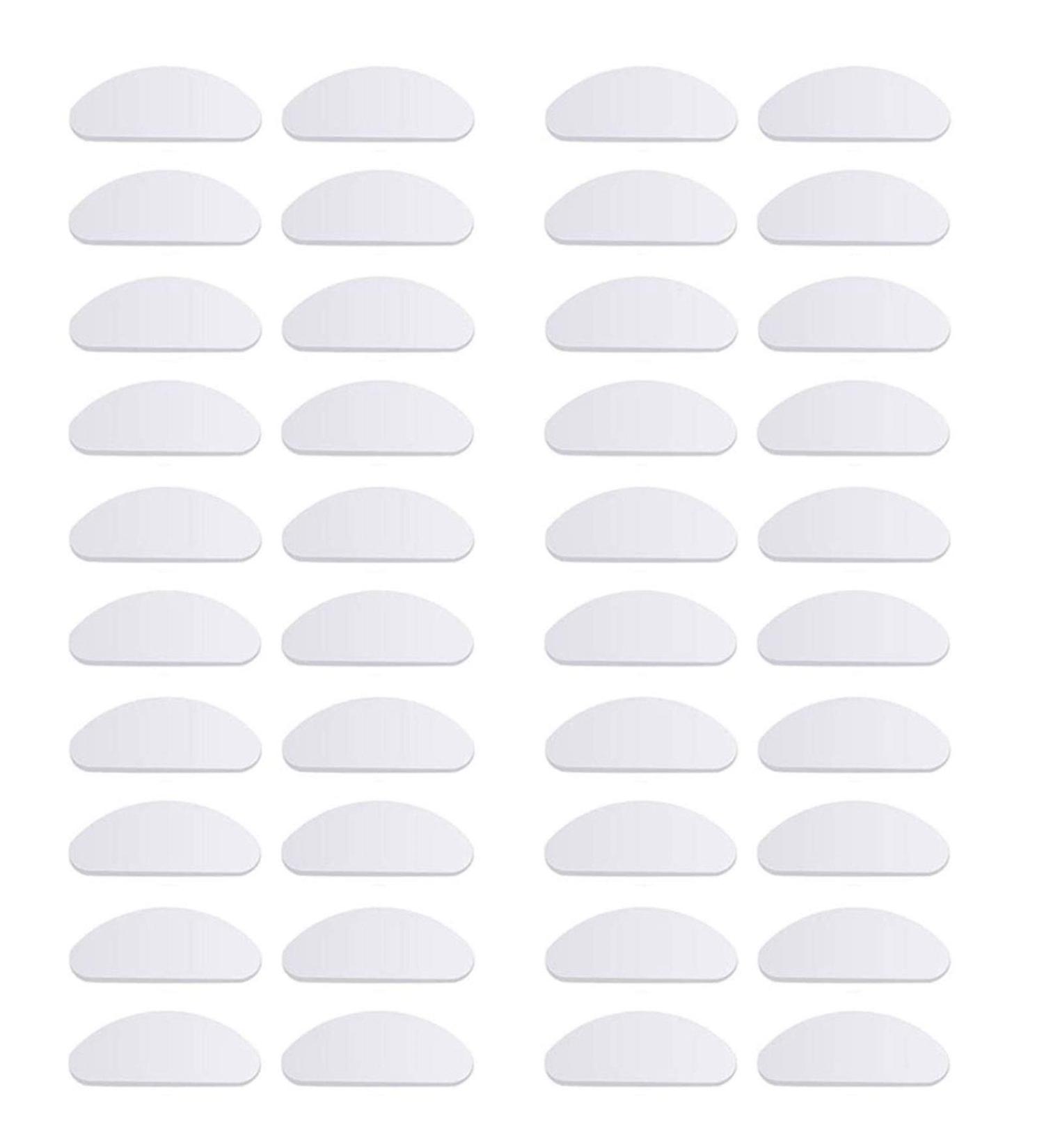 20 Pairs Anti-Slide Silicone Glasses Nose Pads - Self-Adhesive Soft Pads for Glasses & Sunglasses - Buy Online on GoSupps.com
