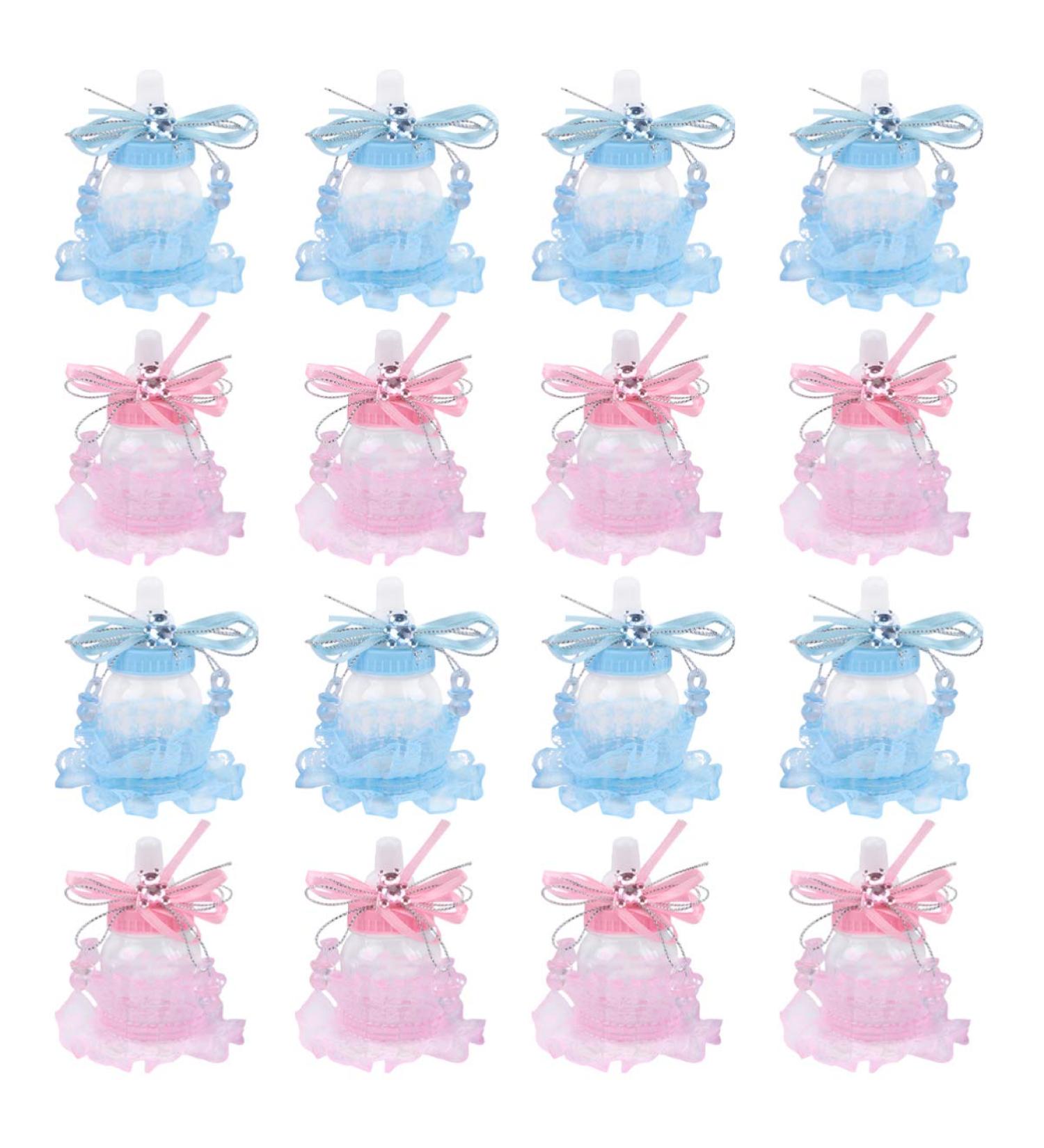 Toddmomy 24 Pcs Bottle Candy Box Milk Bottle Candy Boxes Bear Lace Decoration Clear Bags for Gifts Wedding Ceremony Decorations Candy Storage Boxes Transparent Candy Holder Decorate 9*4*3cm - Buy Online on GoSupps.com
