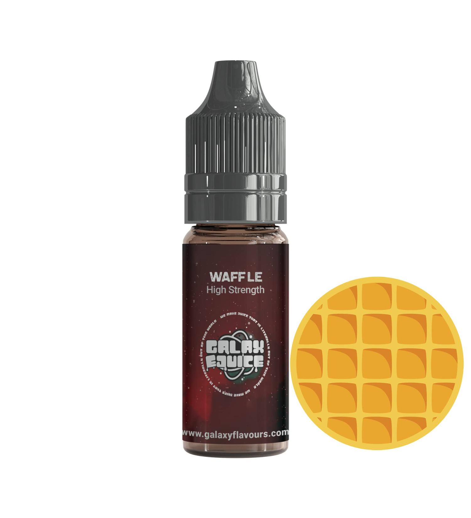 Waffle High Strength Flavouring - 230+ Flavours - Galaxy Food Flavours - 10ml Bottle - Buy Online on GoSupps.com