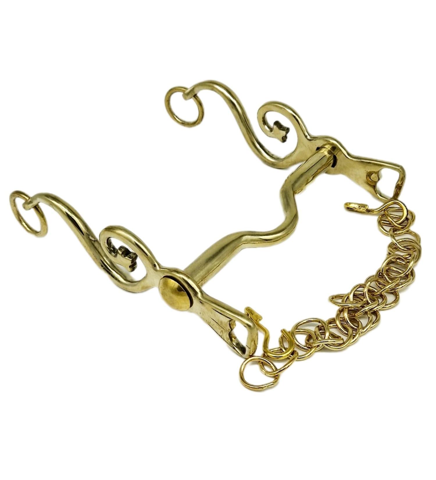 Kandare Spanish Baroque Portuguese Show Spurs - 12.5 13.5 15.5 16.5 | Gold & Silver | Includes Chin Chain - Buy Online on GoSupps.com