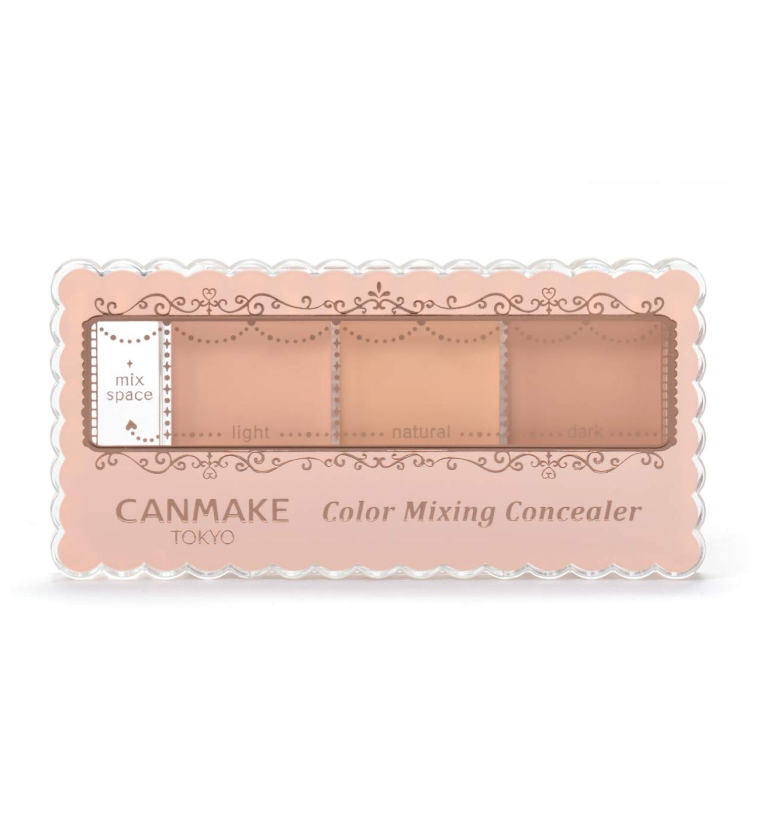 CANMAKE Color Mixing Concealer 01 Light Beige - Perfect Coverage for Flawless Complexion - Buy Online on GoSupps.com