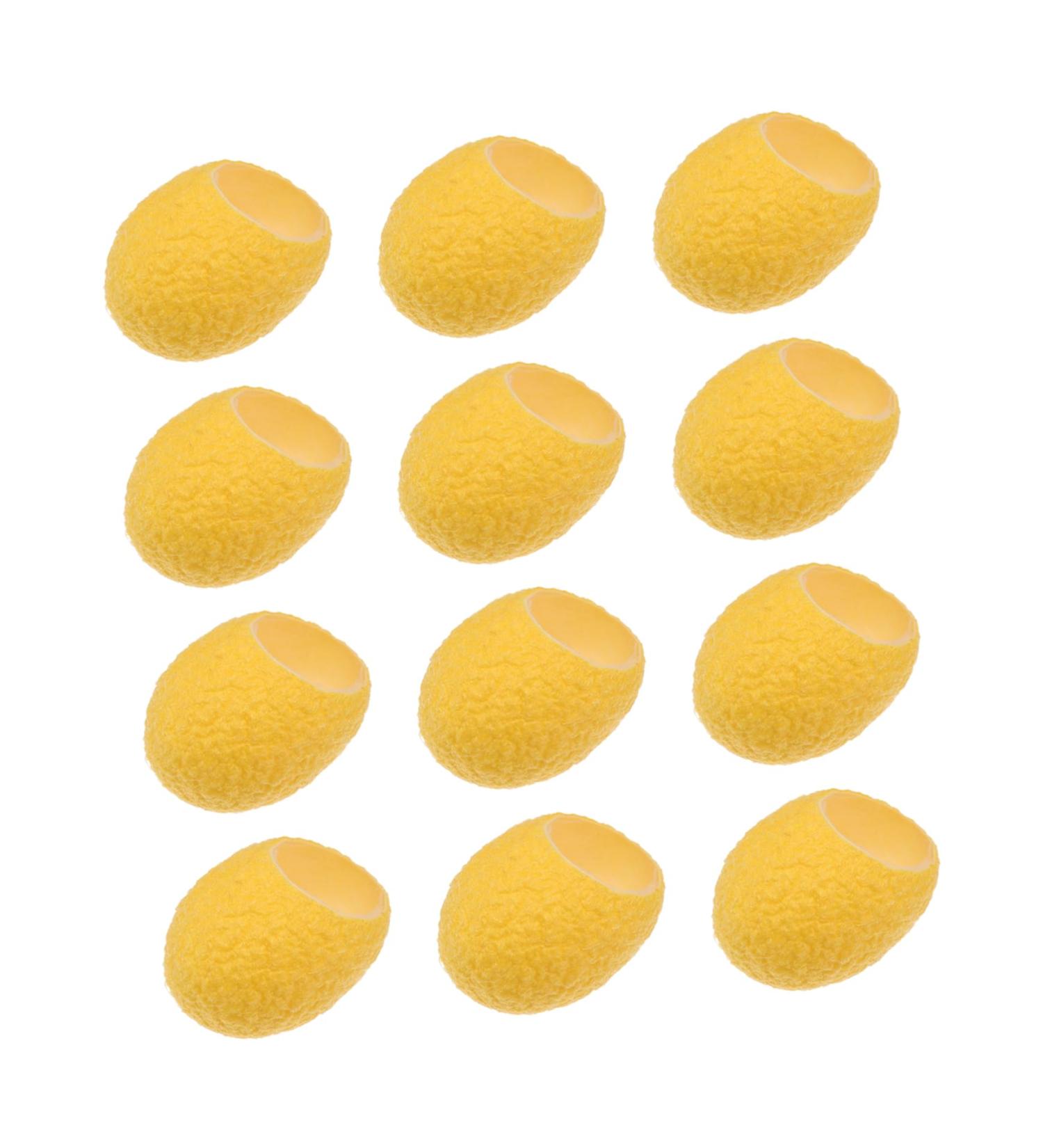 Healeved Natural Silk Facial Cleanser Cleansing Silk Beauty Cleansing Organic Facial Care 27x2cm yellow - Buy Online on GoSupps.com