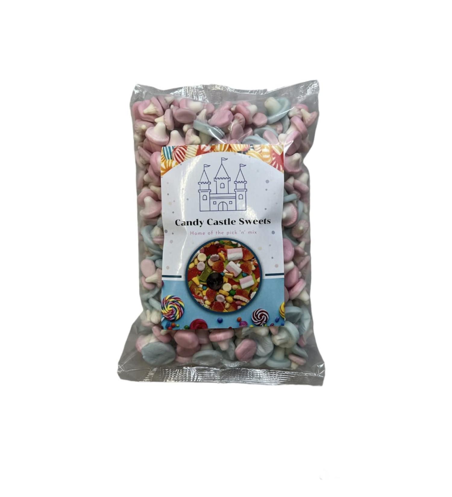 Chewy Foam Mushroom Sweets Mix Share Bag - 1kg - Buy Online on GoSupps.com