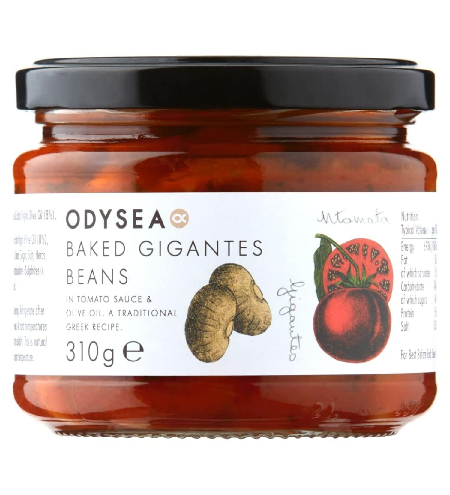 Odysea Baked Gigantes Beans 310g - Premium Greek Beans - Buy Online on GoSupps.com