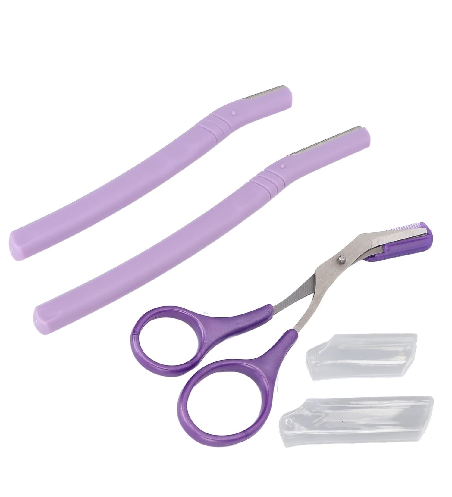 Syh & Aqye Eyebrow Trim Tool Set - Professional Multi-Purpose Eyebrow Care Kit for Men & Women | ABS & Stainless Steel Razors - Buy Online on GoSupps.com