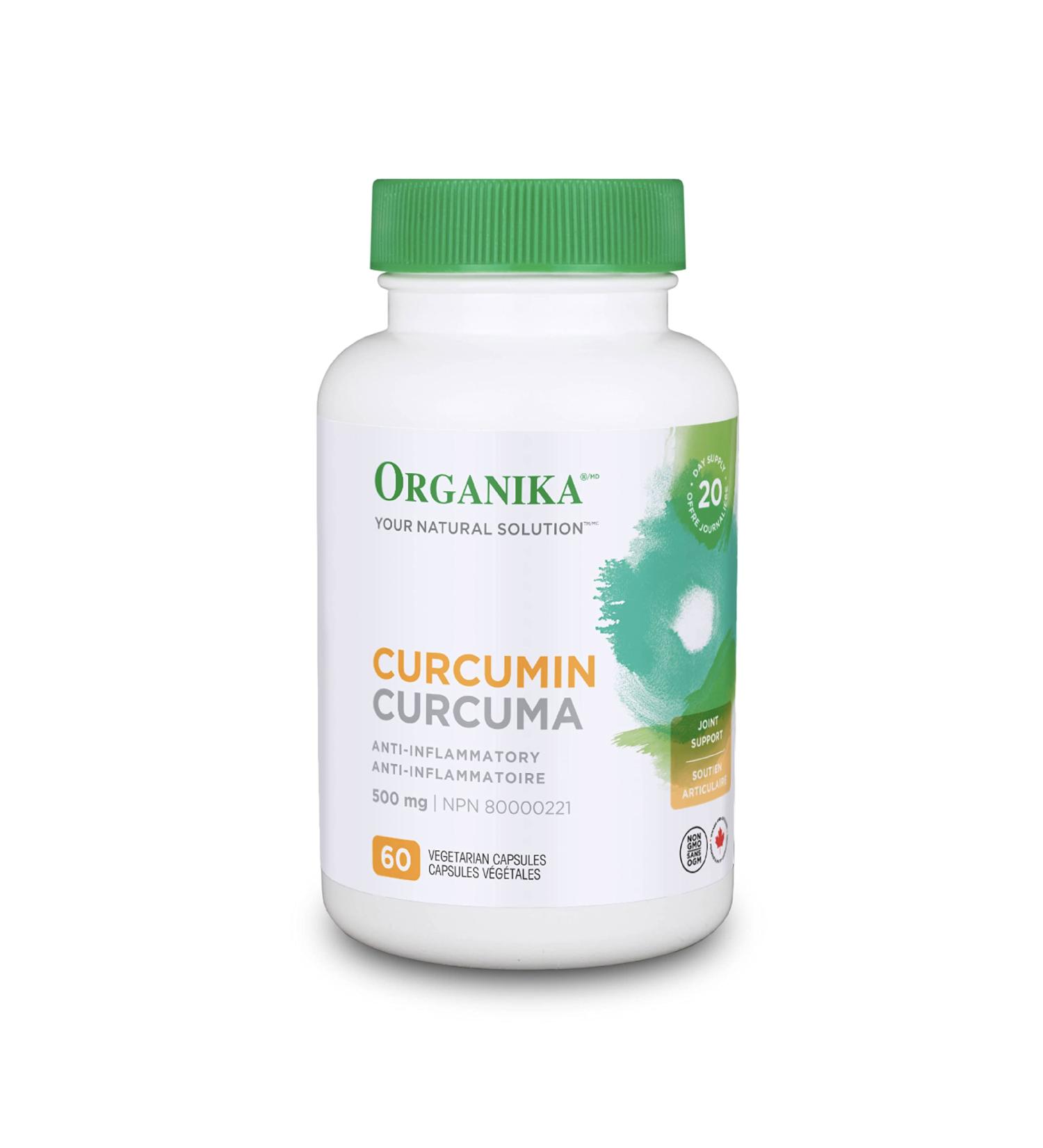 Organika Curcumin 60 Vcaps - Buy Online on GoSupps.com