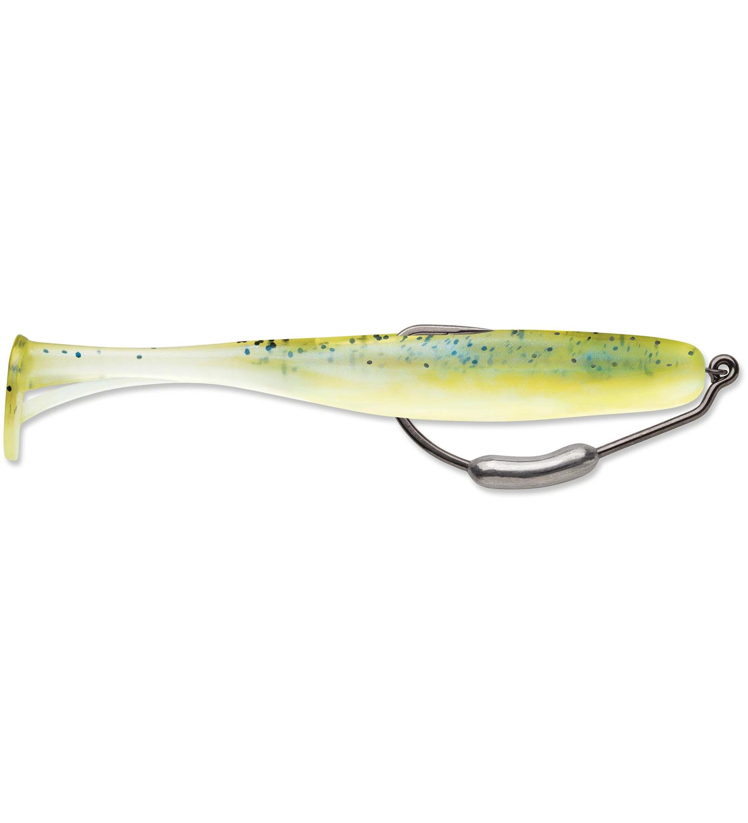 Storm 360GT Mangrove Minnow w/Hook Soft Plastic Swimbait Green Back 4 Inch