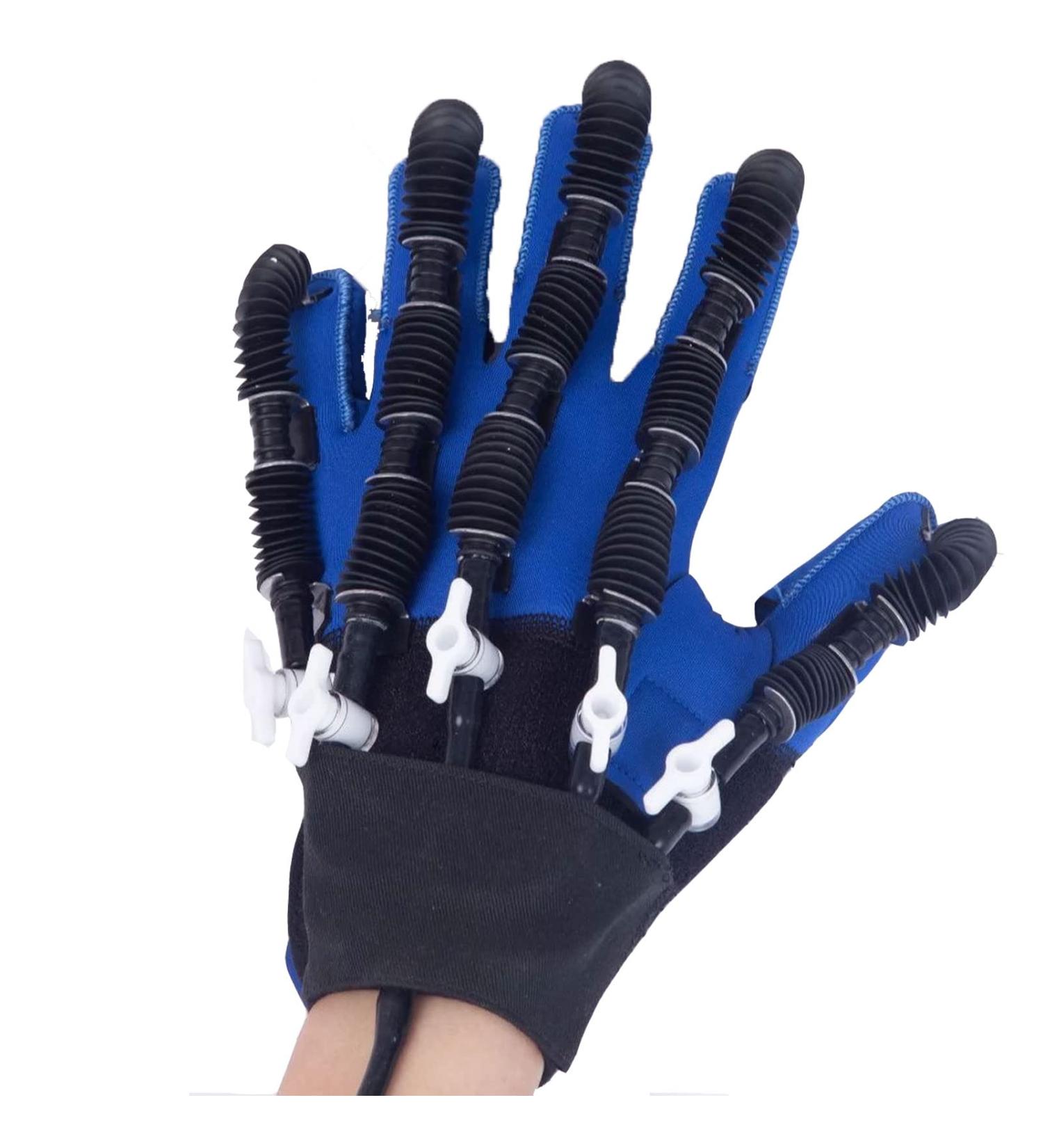 Electric Rehabilitation Robot Gloves Finger Straightening Brace Guard Finger Training Device Rehabilitation Robot Gloves for Stroke Hemiplegia Patients Right hand - Buy Online on GoSupps.com