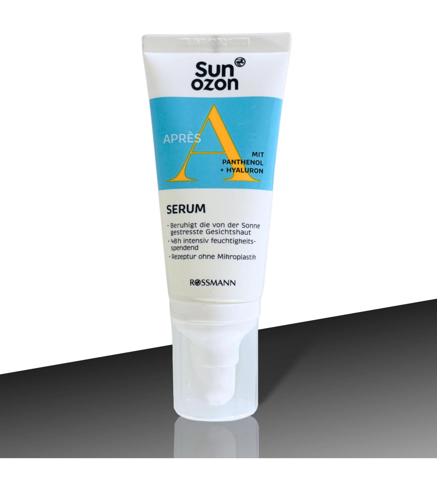 Rossmann Apr s Serum with panthenol & hyaluron soothing moisture serum for stressed facial skin 48 hours of care and protection 50 ml - Buy Online on GoSupps.com