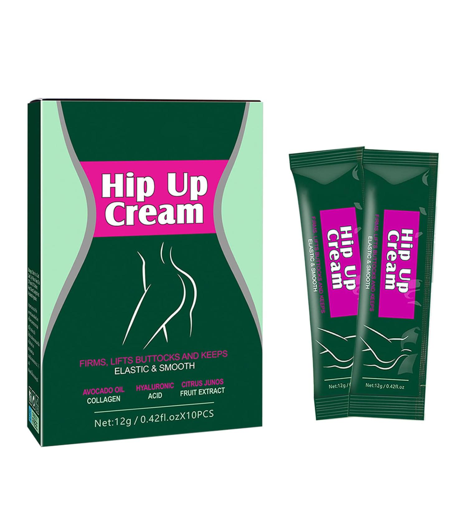 Lift Cream 10 pieces Hip Lift Up Enlargement Cream for women Firming buttocks Nourishing care for buttocks shaping and creating charming curves Qihuyi - Buy Online on GoSupps.com