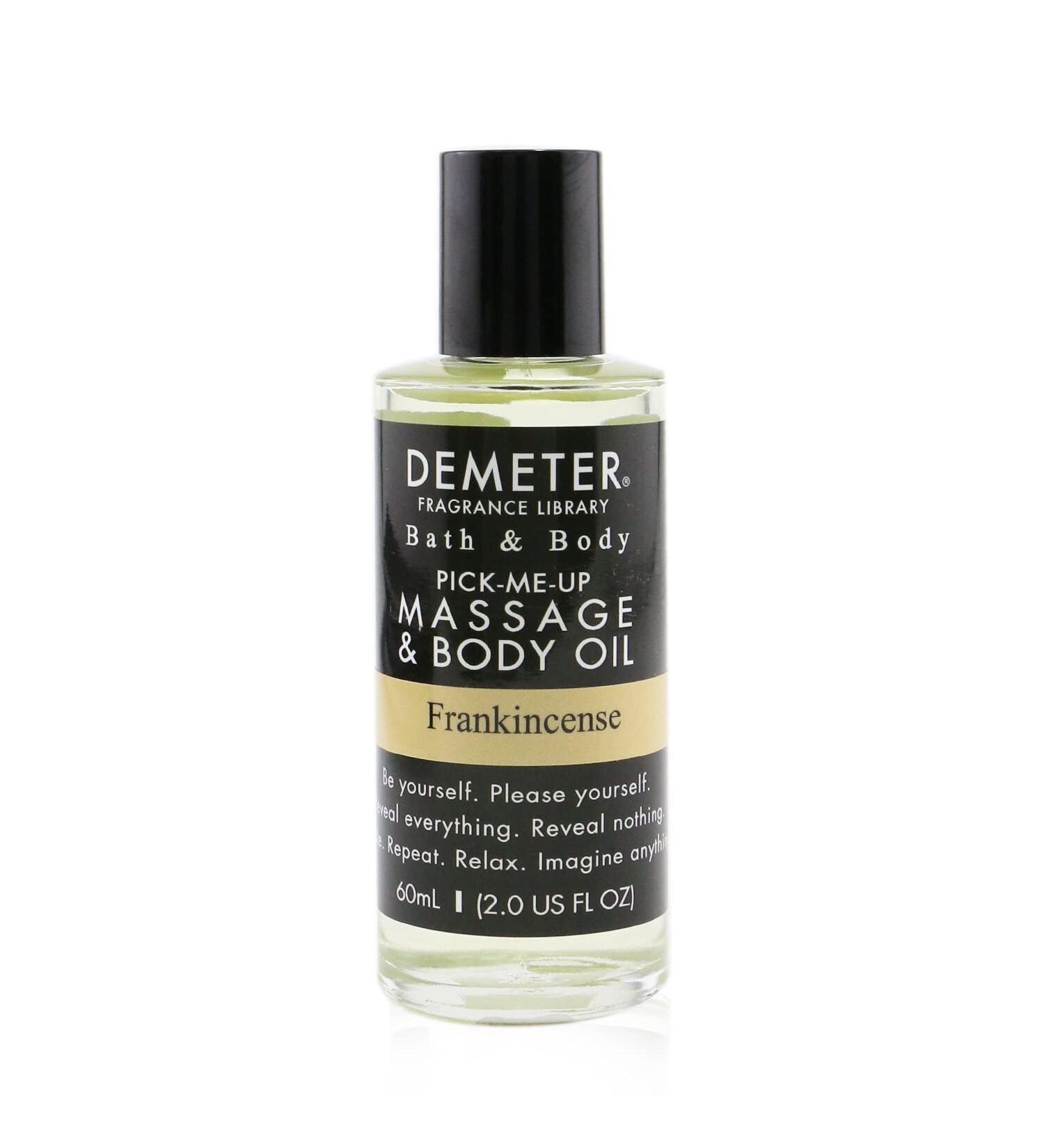 Buy Demeter Frankincense Massage & Body Oil 60ml | Nourishing Body Oil for Relaxation | International Shipping Available - Buy Online on GoSupps.com