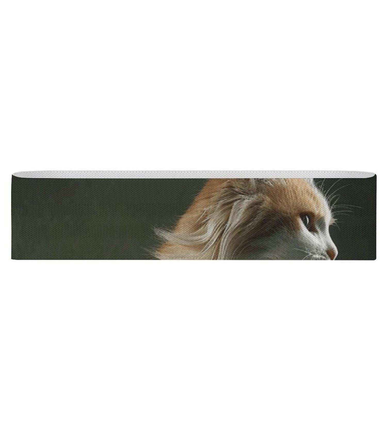 Shop Stylish Cat-Printed Resistance Bands | Elastic Leg Fitness Bands for Effective Workouts - Buy Online on GoSupps.com