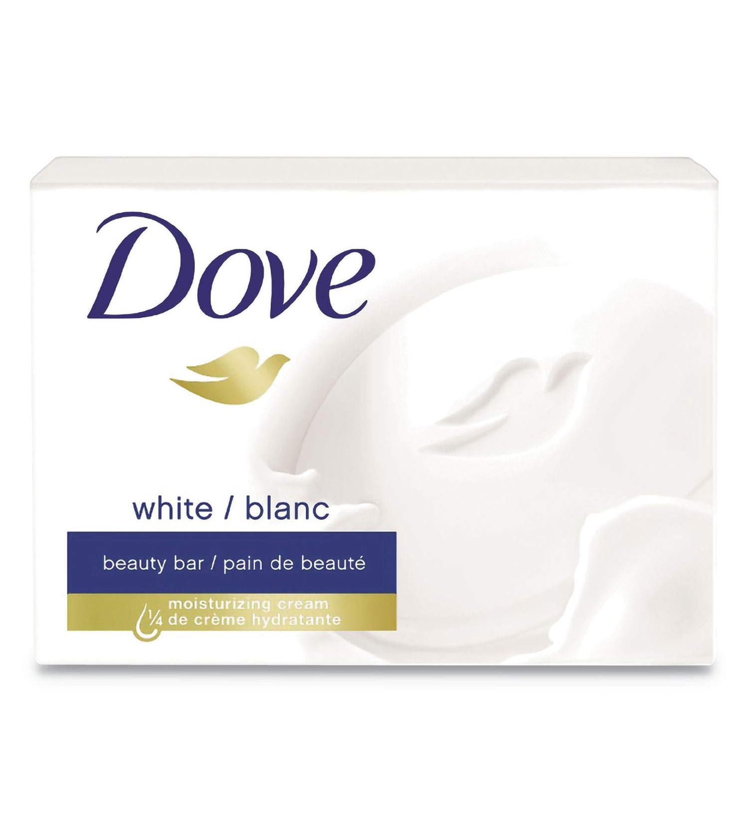 Buy Dove White Beauty Bar 2.6 oz - Light Scent | Premium Quality Skincare | International Shipping Available - Buy Online on GoSupps.com