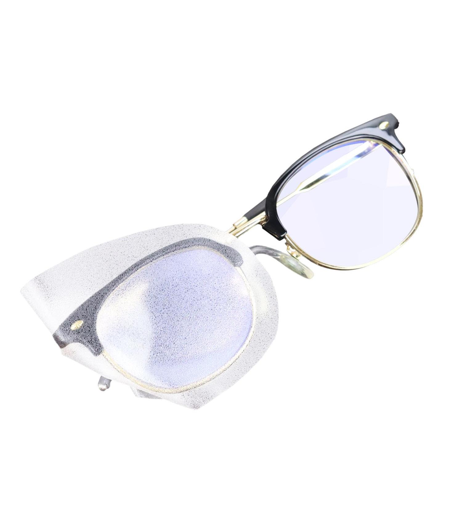 10 Pack Translucent Eye Patch Glasses for Lazy Eye Amblyopia Strabismus & Post-Surgery Recovery International Shipping Available - Buy Online on GoSupps.com