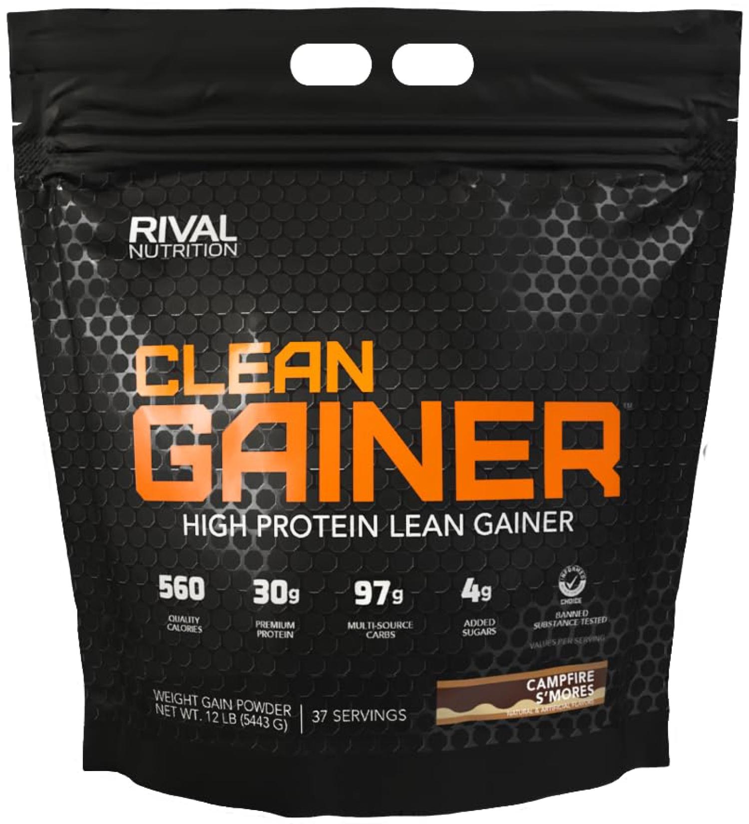 Clean Gainer (Bag) Camp Fire S'Mores 12lb - Buy Online on GoSupps.com