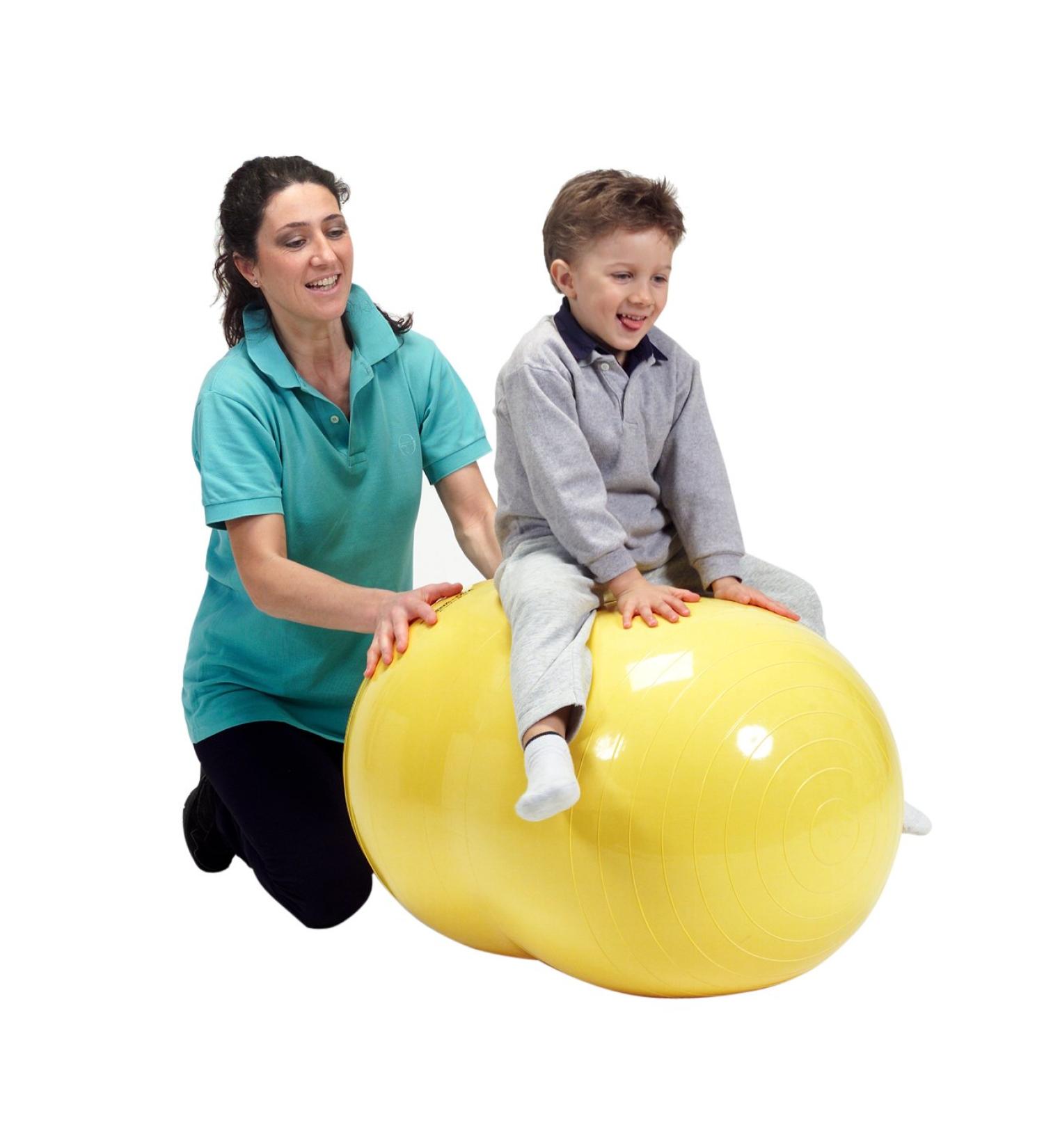 Gymnic Physio Roll 55 - Exercise and Therapy Ball for Rehabilitation and Fitness - Buy Online on GoSupps.com