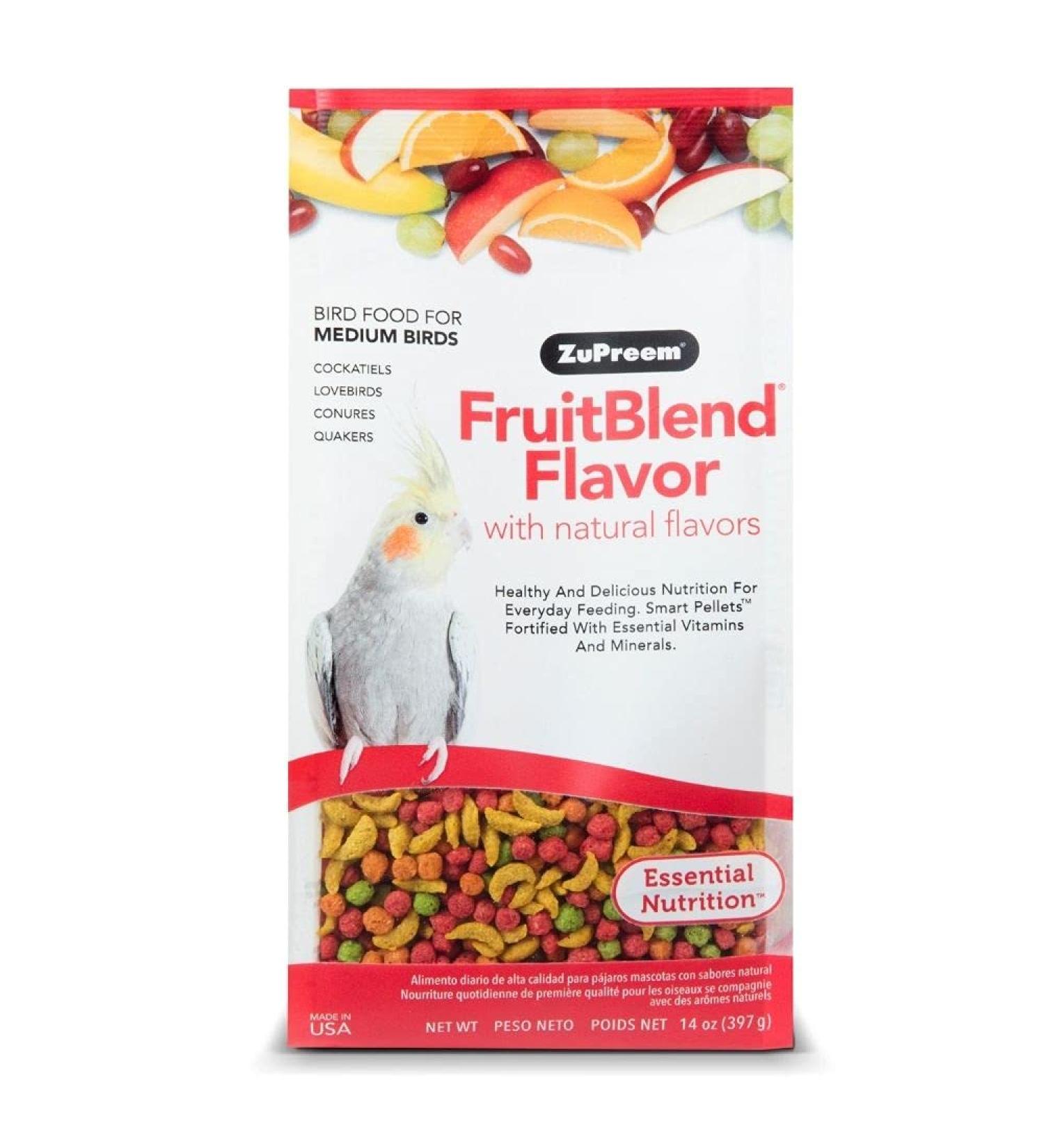 Zupreem - Fruitblend Diet Medium 14oz - 82000 - Buy Online on GoSupps.com