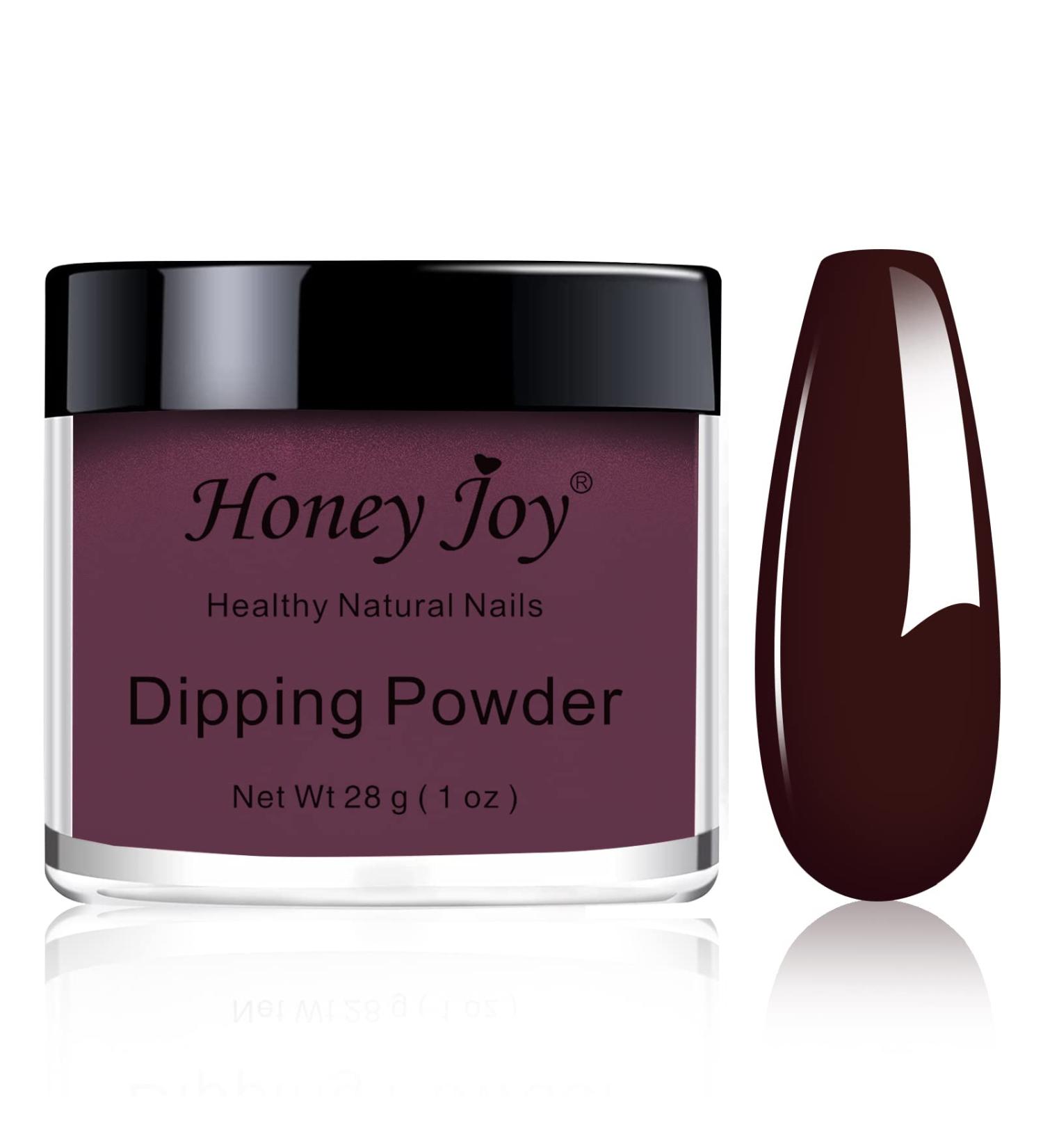 28g Dark Purple Dipping Powder No Lamp Cure Gel-Like Nails | HJ-ND064B-No.55 - Buy Online on GoSupps.com