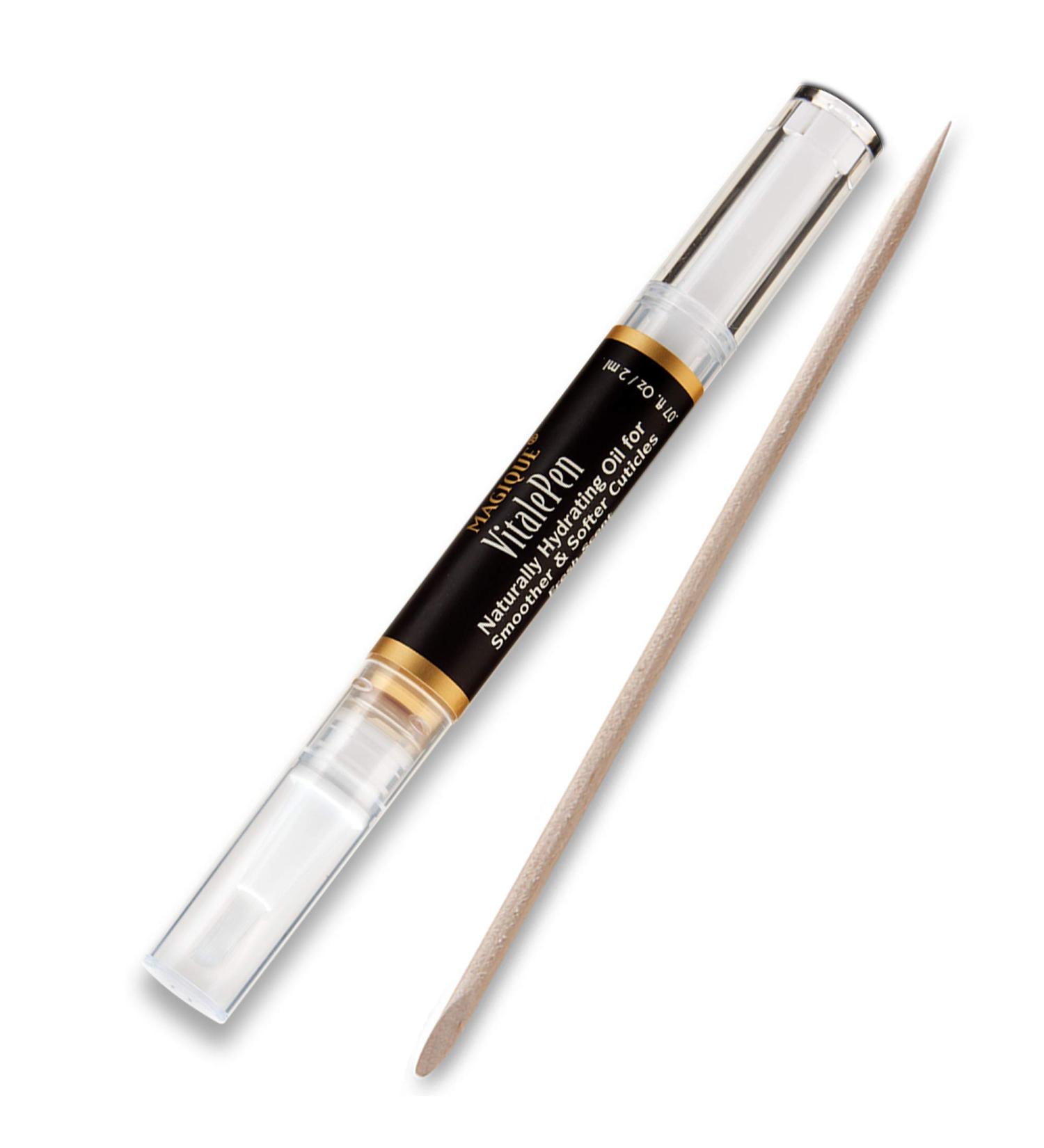 Magique VitalePen Cuticle Oil & Nail Strengthener - Nail Guardian Serum with Vitamins A & E - Natural Nails Treatment - 0.07oz Pen - Buy Online on GoSupps.com