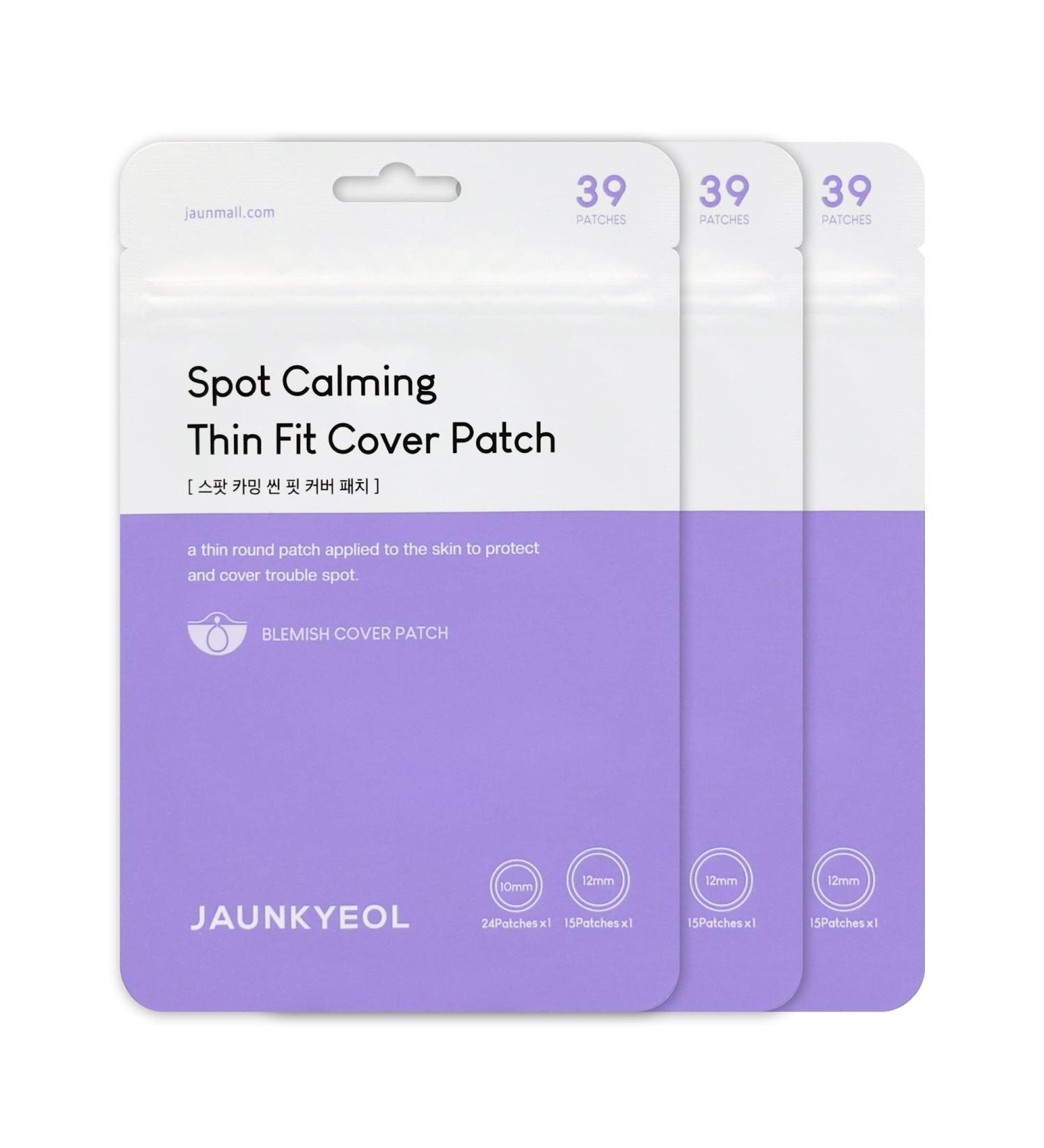 Spot Calming Hydrocolloid Stickers - Thin Fit Face Patch for Skin Trouble - 10mm & 12mm - 39 Count (3 Pack - Buy Online on GoSupps.com