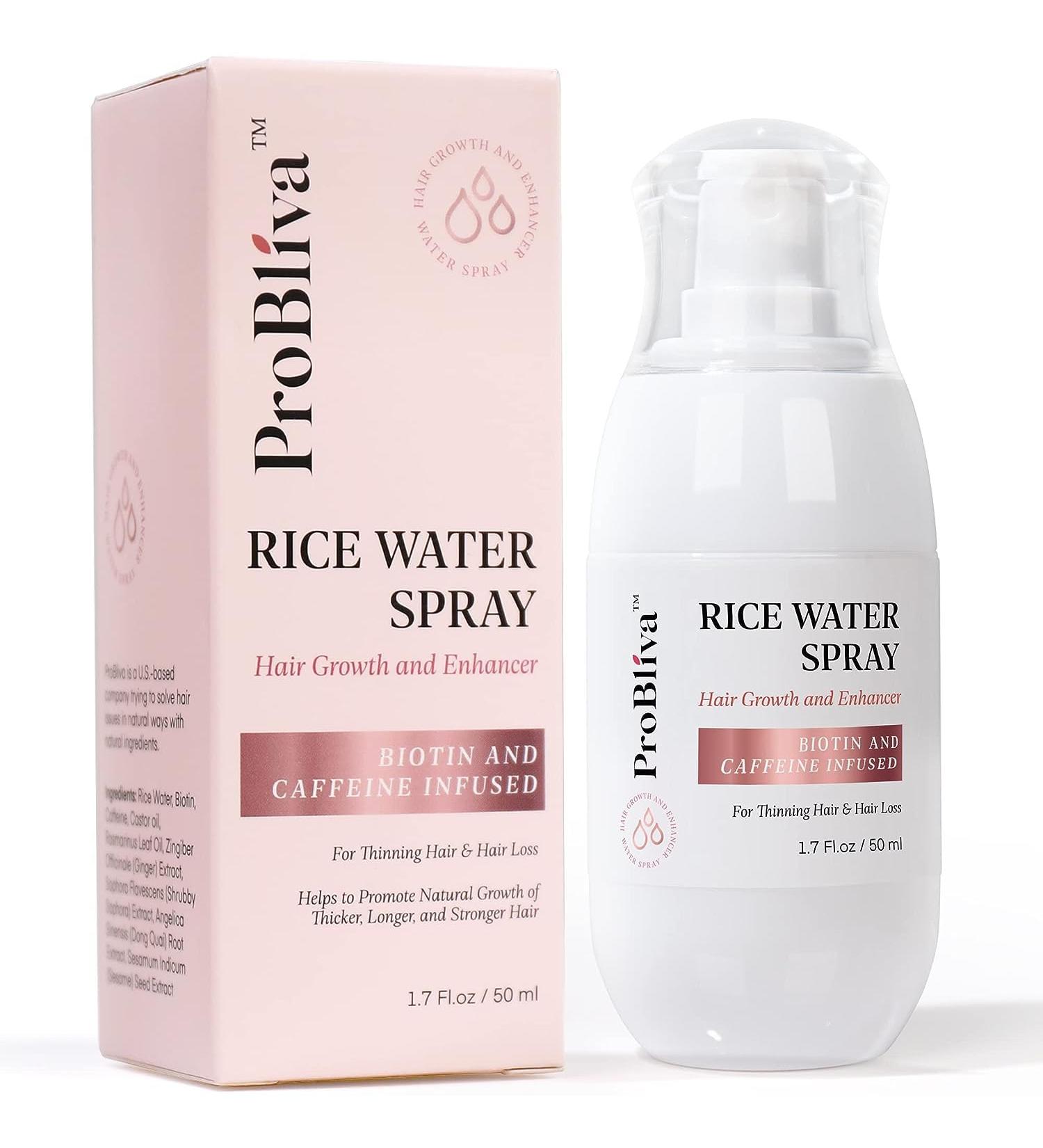 ProBliva Rice Water for Hair Growth | Hair Growth Serum & Rice Water Spray - Buy Online on GoSupps.com