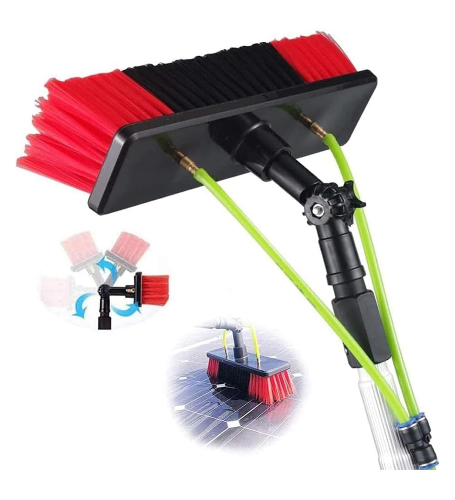 Water Fed Window Cleaning Pole Water Fed Telescopic Brush Photovoltaic Panel Cleaning Tool Brush Head For Cleaning Photovoltaic (Color : 30cm Size : 12m) 12m 30cm - Buy Online on GoSupps.com