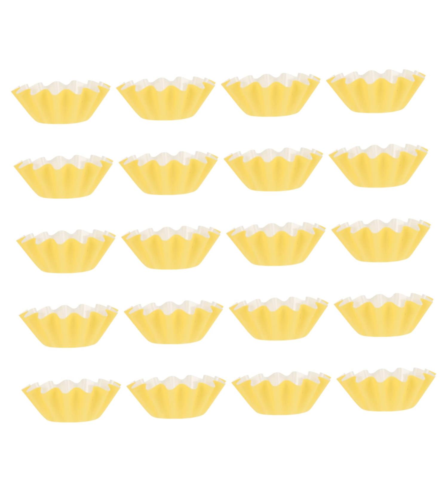 Warmhm 50 Waxed Cardboard Cup Inserts for Candle Making - PET-Coated 9x9x8cm Ideal for Melting Furnaces - Buy Online on GoSupps.com