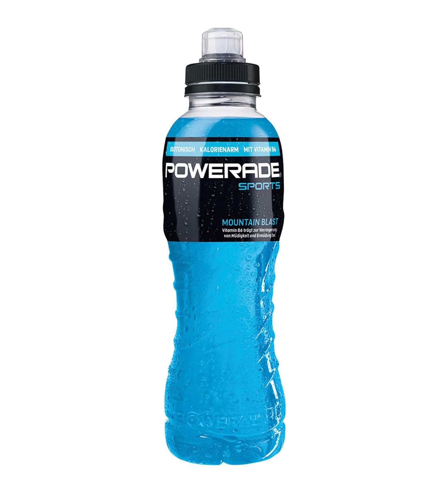 Powerade Berry Tropical Blue 500ml (24 Bottles) Berry 24 Bottles