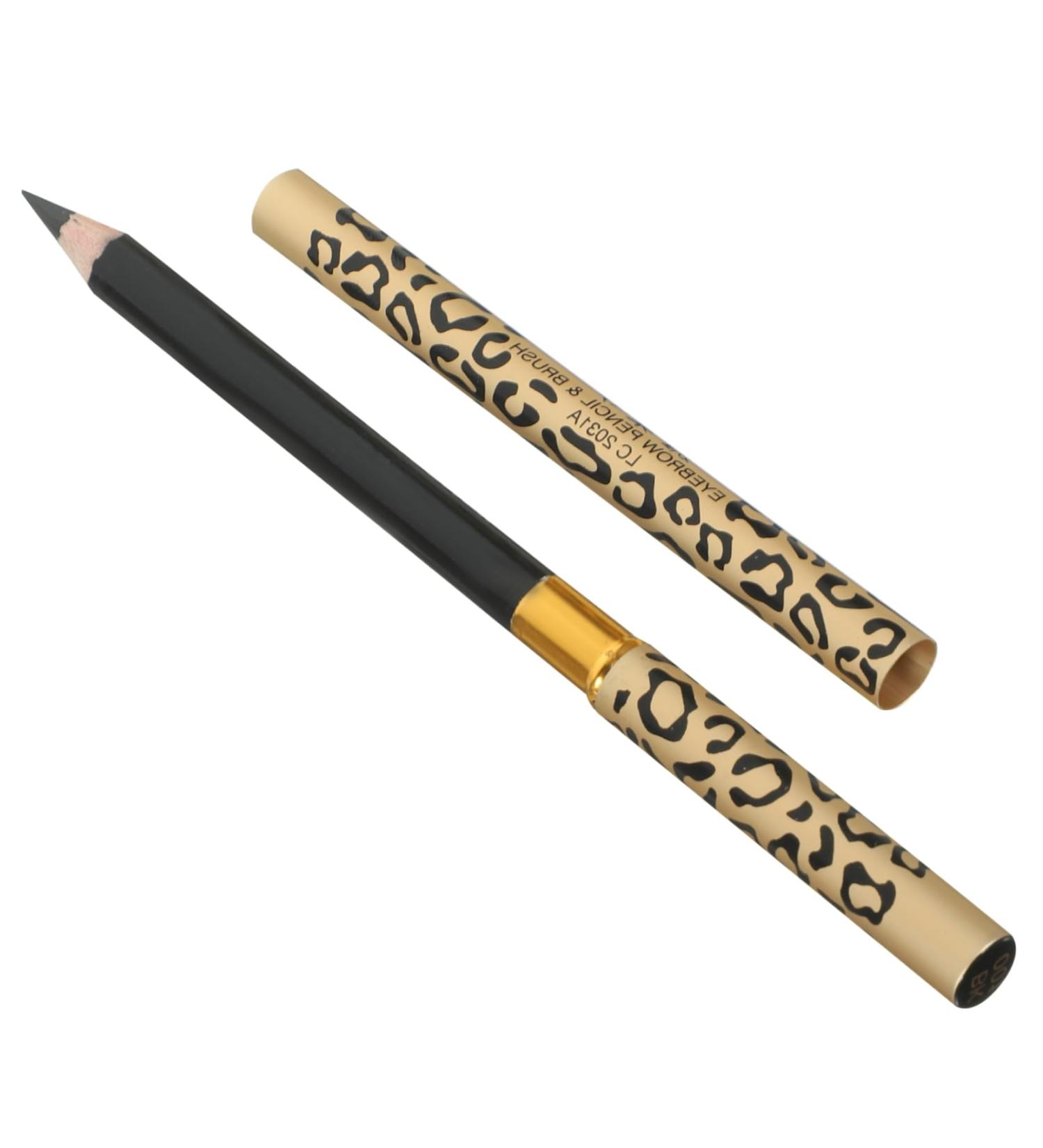 BIUDECO 2pcs Long Lasting Eyebrow Pencils Double Head Eyebrow Pencil Makeup Eyebrow Pencils Eyebrow Pencil Brush 1 count (Pack of 1) Black - Buy Online on GoSupps.com