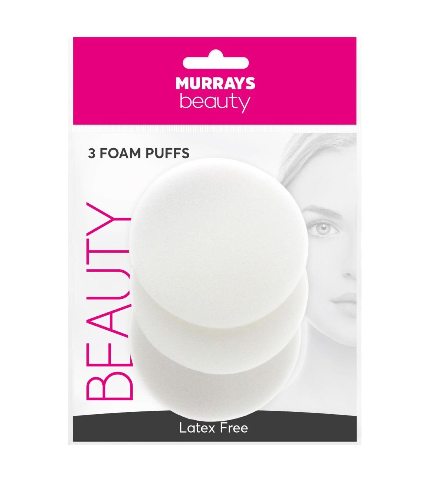 Murrays Manicure Circular Makeup Sponge 6/5 cm