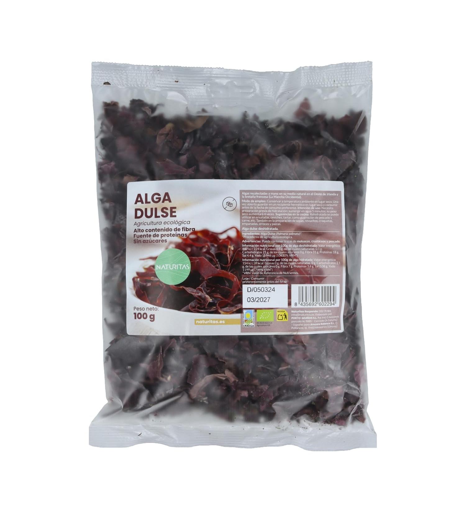 Dulse Organic Seaweed 100 g