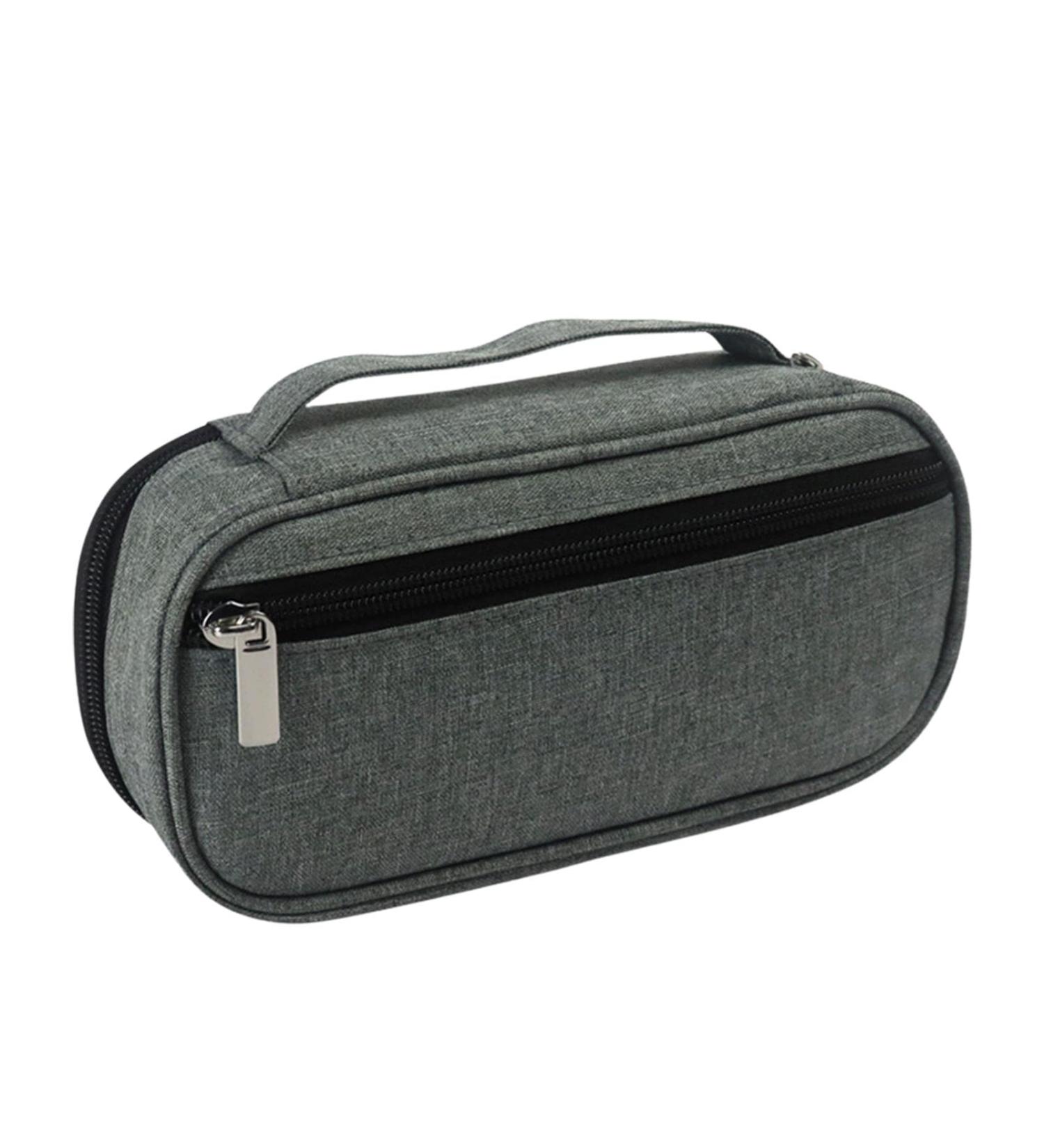 Insulin Carrying Case - Portable Medical Cooler Bag for Diabetes Insulin Cooler Travel Case Convenient to Changing Needles Wood.l - Buy Online on GoSupps.com