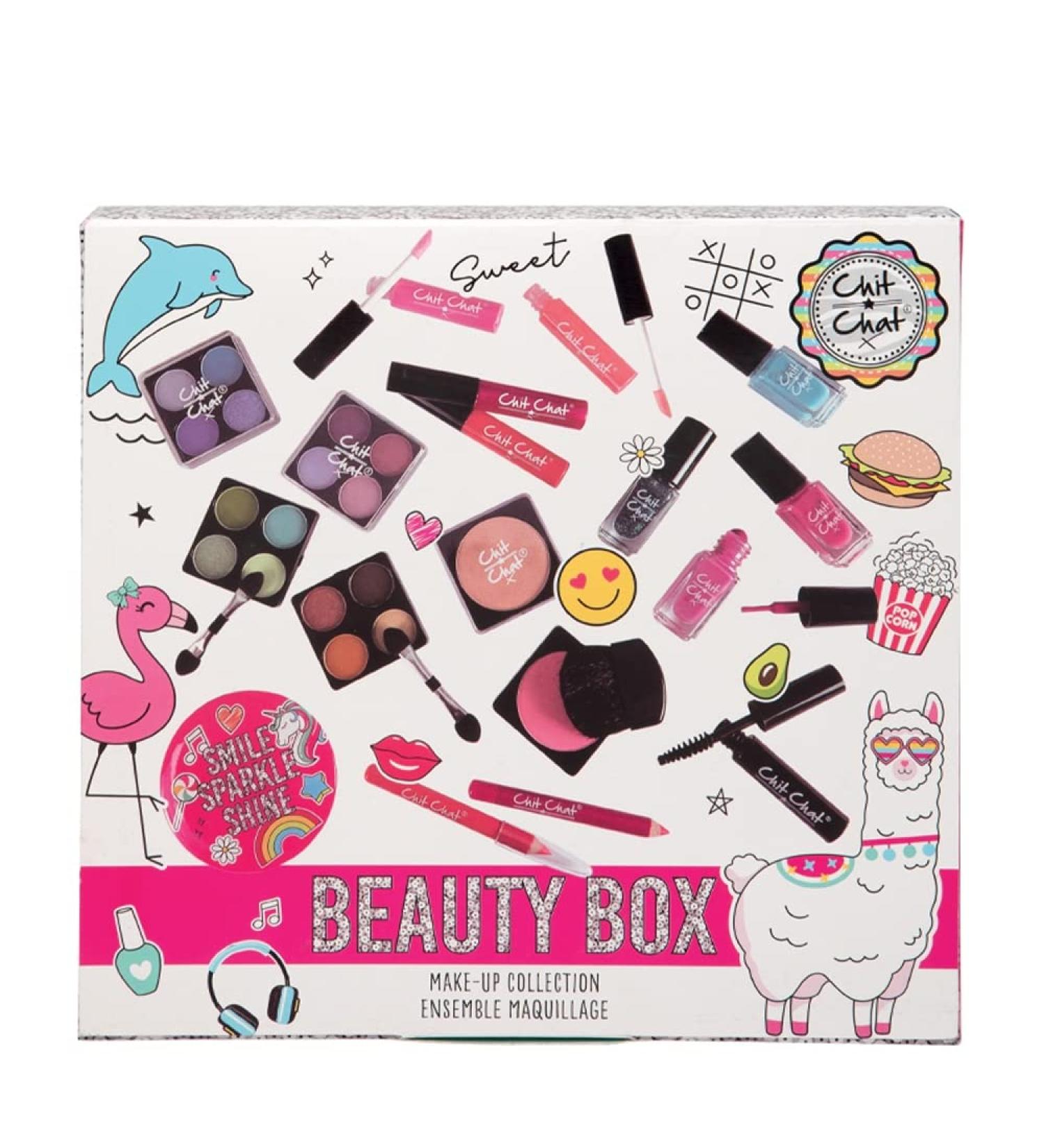 Badgequo Technic Chit Chat Beauty Box Eyes Lips & Nails Make-Up Collection Multi-colored - Buy Online on GoSupps.com