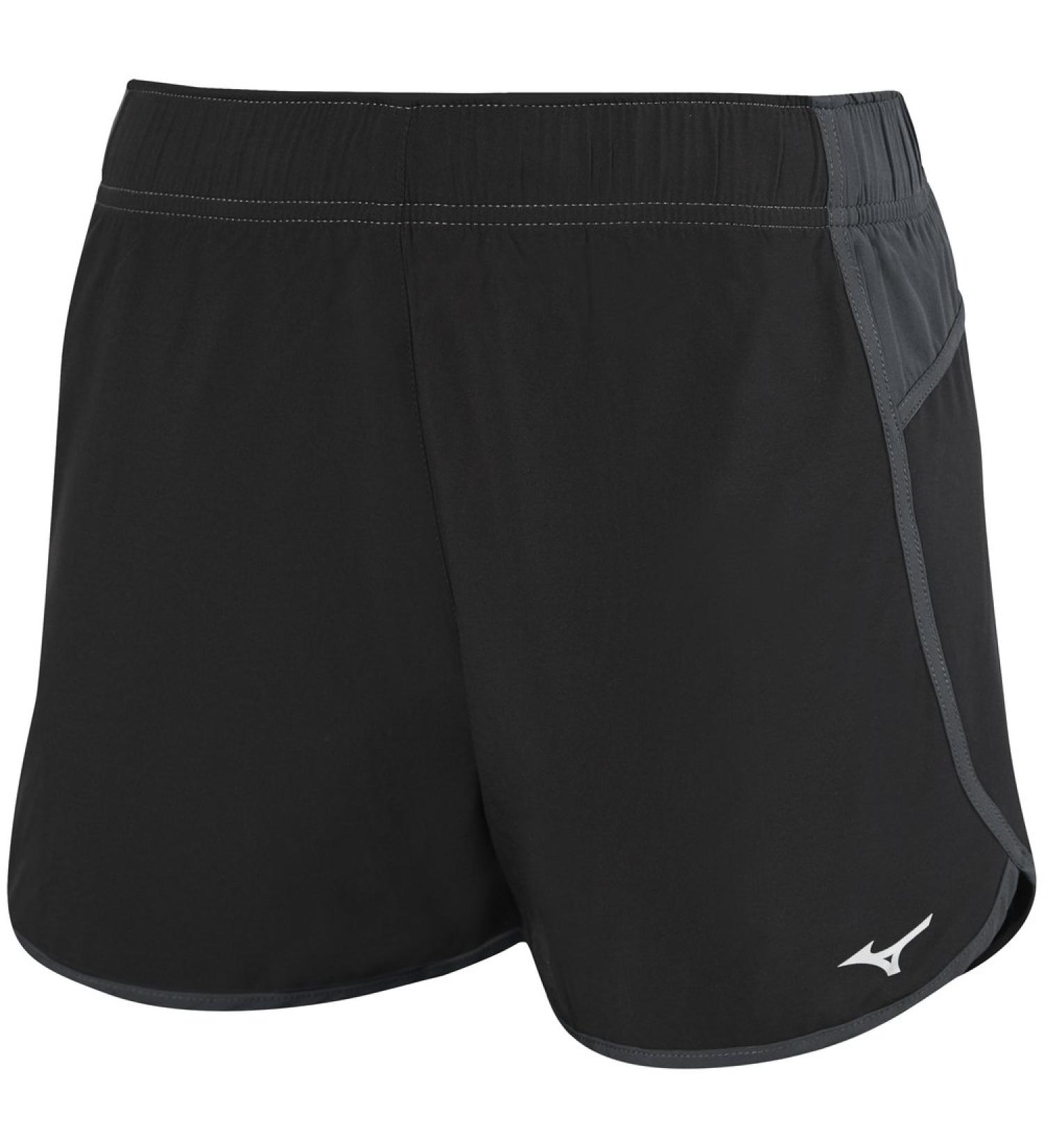 Mizuno Atlanta Cover Up Volleyball Shorts Youth Large Black/Charcoal