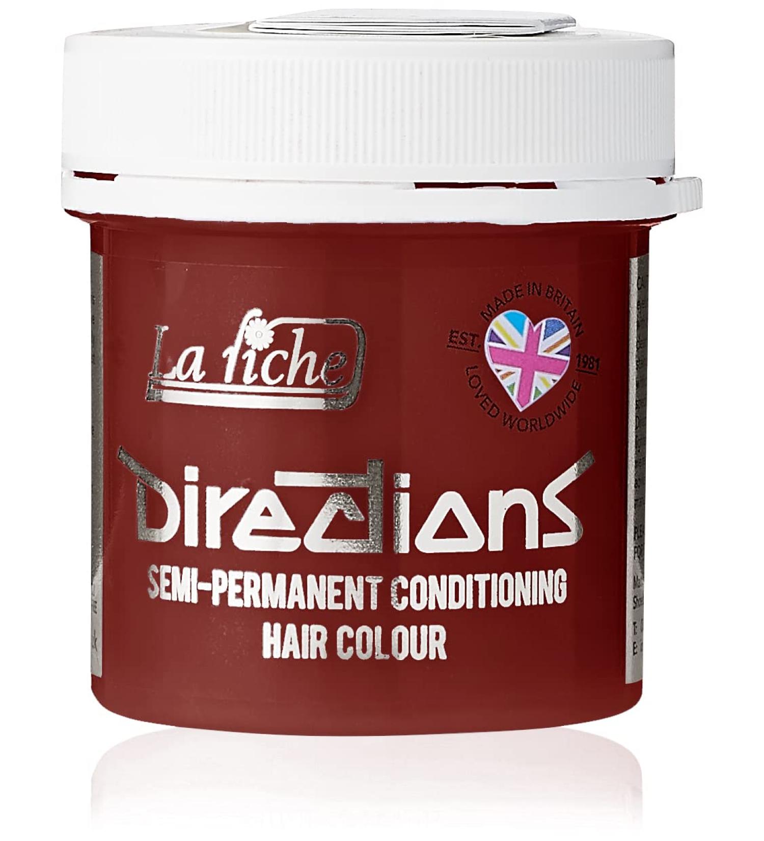 La Rich Directions Coral Red Hair Dye - 89 ml | Vibrant Long-Lasting Color for International Shipping - Buy Online on GoSupps.com