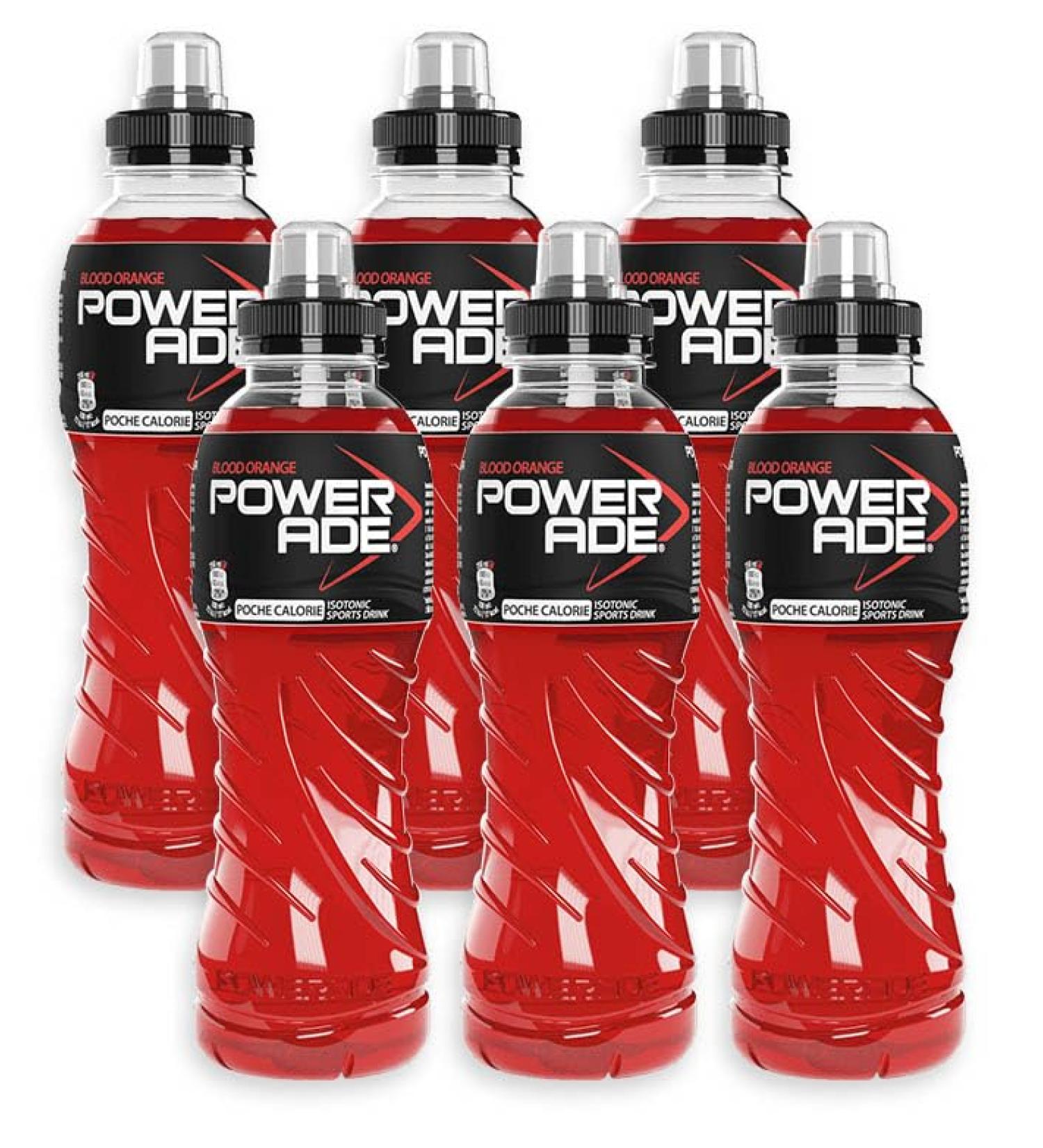  CAIYA 6 x Powerade Blood Orange Energy Drinks for Athletes Red Orange with Low Calories 500 ml 6 Packs  - Buy Online on GoSupps.com