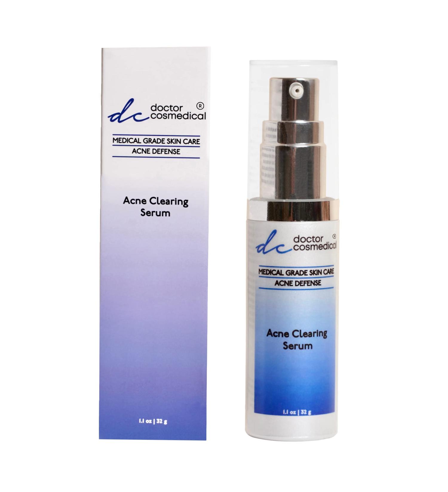Professional Acne Serum - Non-Sticky Face Moisturizer for Acne Scars Control | No Parabens & Sulfates | 1.1 Oz - Buy Online on GoSupps.com