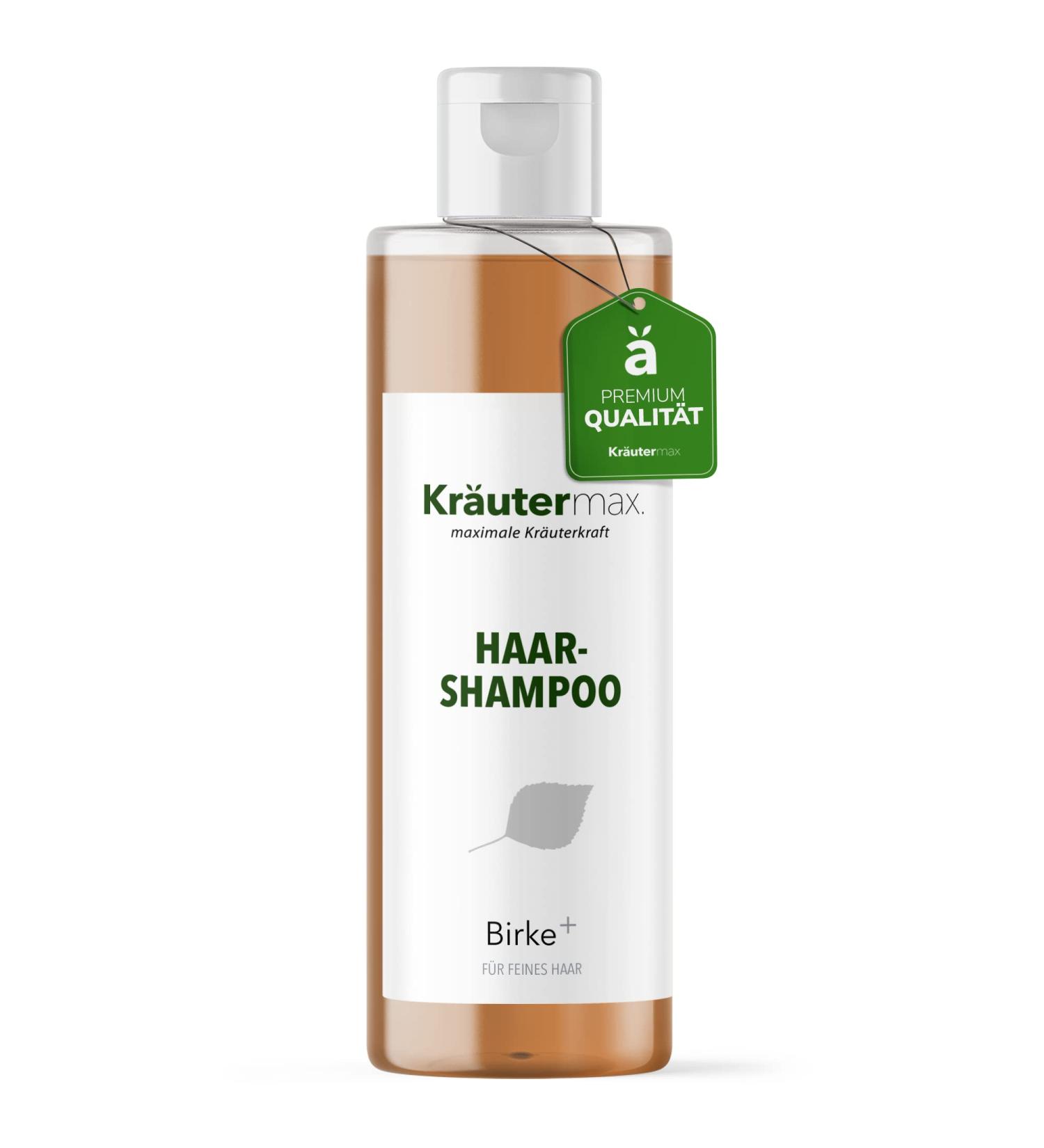 Herbal Max Krautermax Birkenshampoo Hair shampoo for hair care 250 ml - Buy Online on GoSupps.com