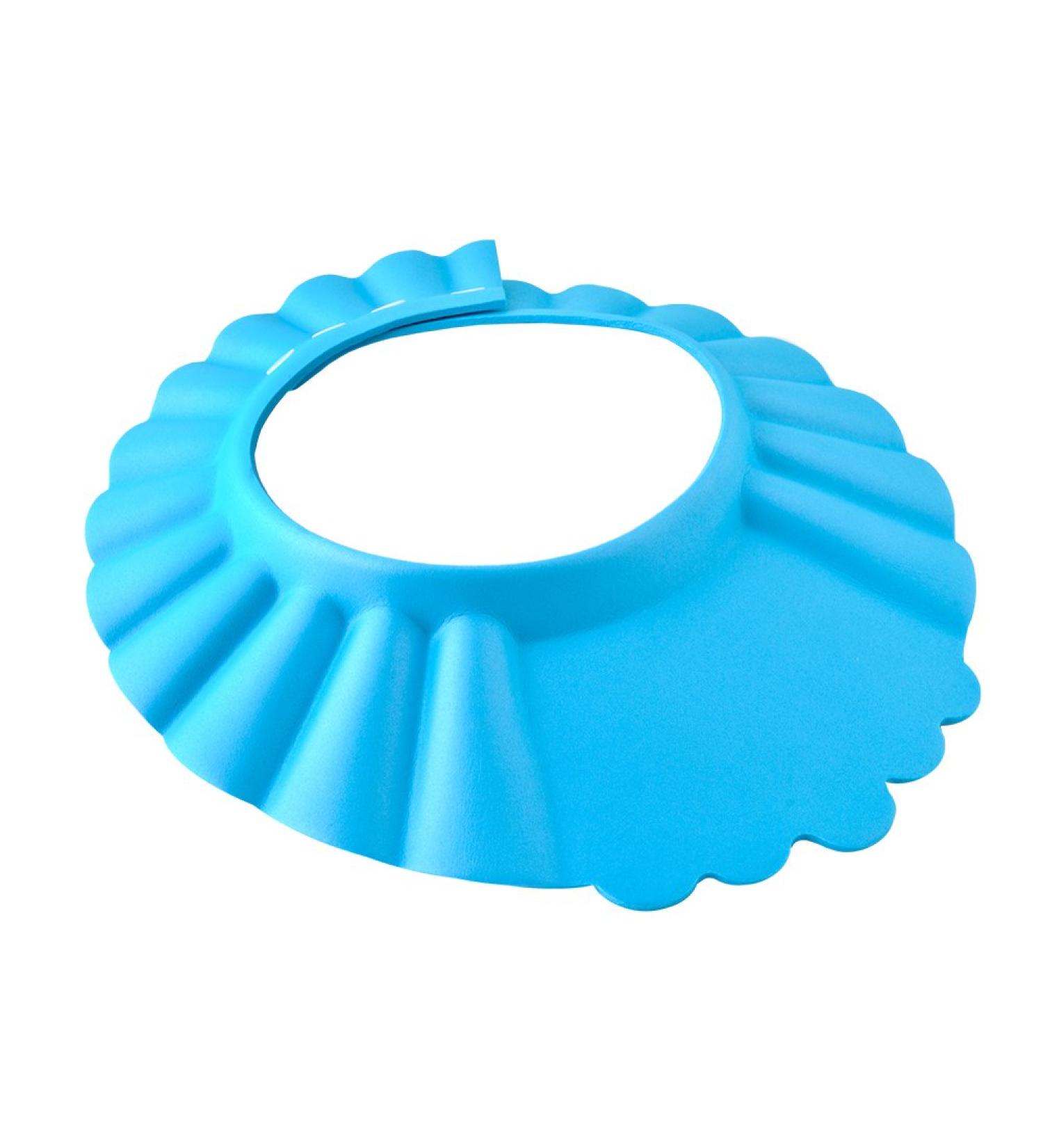 Buy ISO TRADE Blue Shower Cap for Kids - Adjustable 13-15cm Swimming Cap with Ear & Eye Protection - Universal Fit 1835 - Buy Online on GoSupps.com
