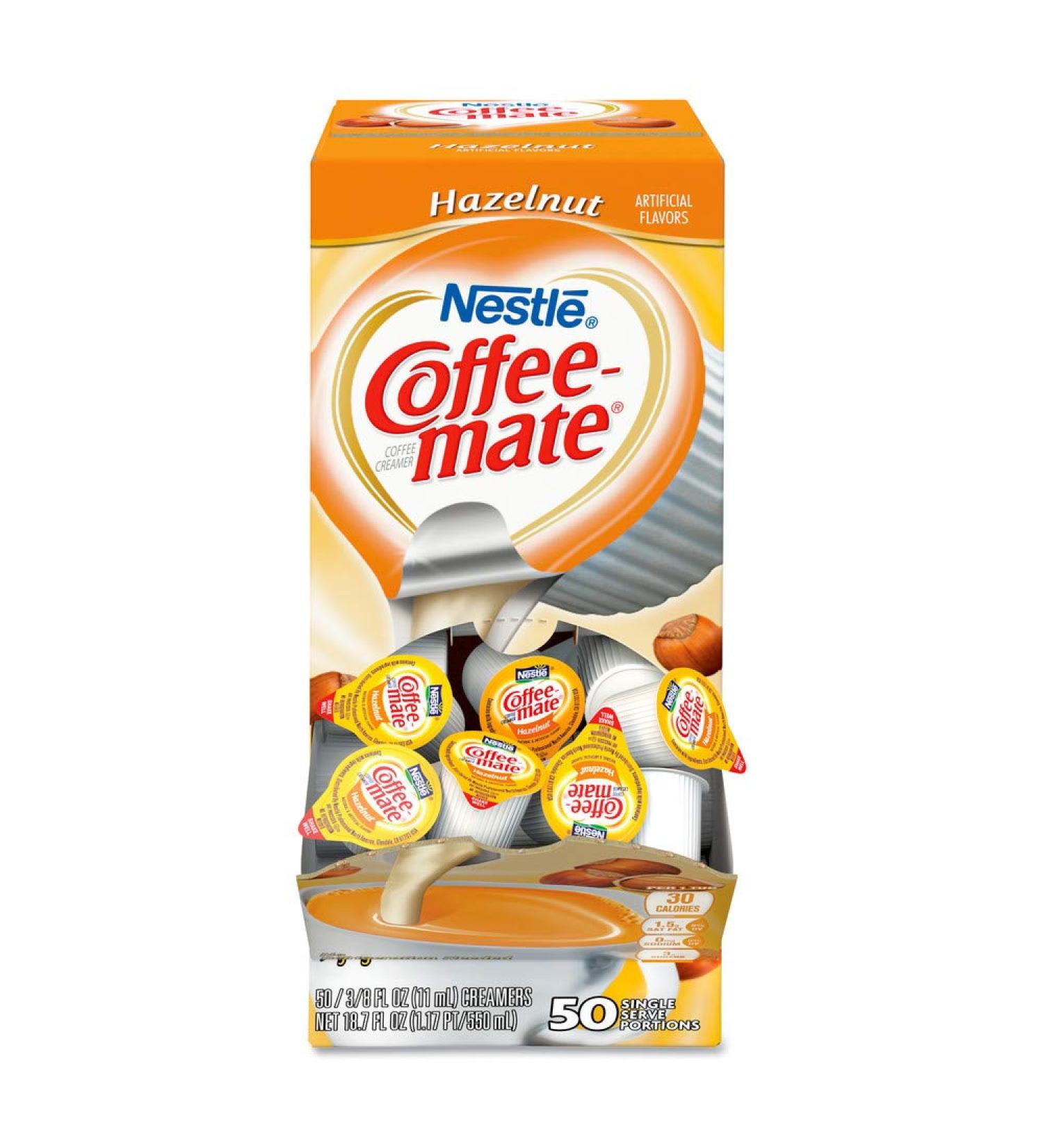 50 Pack Hazelnut Coffee-Mate Liquid Creamer - Convenient Bulk Buy - Buy Online on GoSupps.com