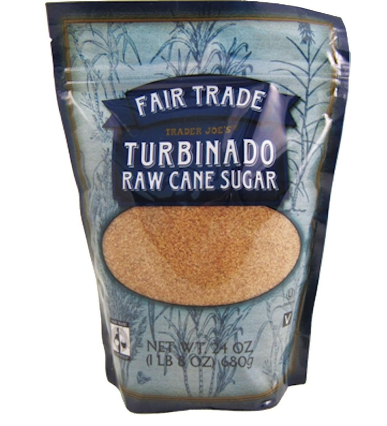 Trader Joe's Turbinado Raw Cane Sugar 1 Lb 8 Oz.